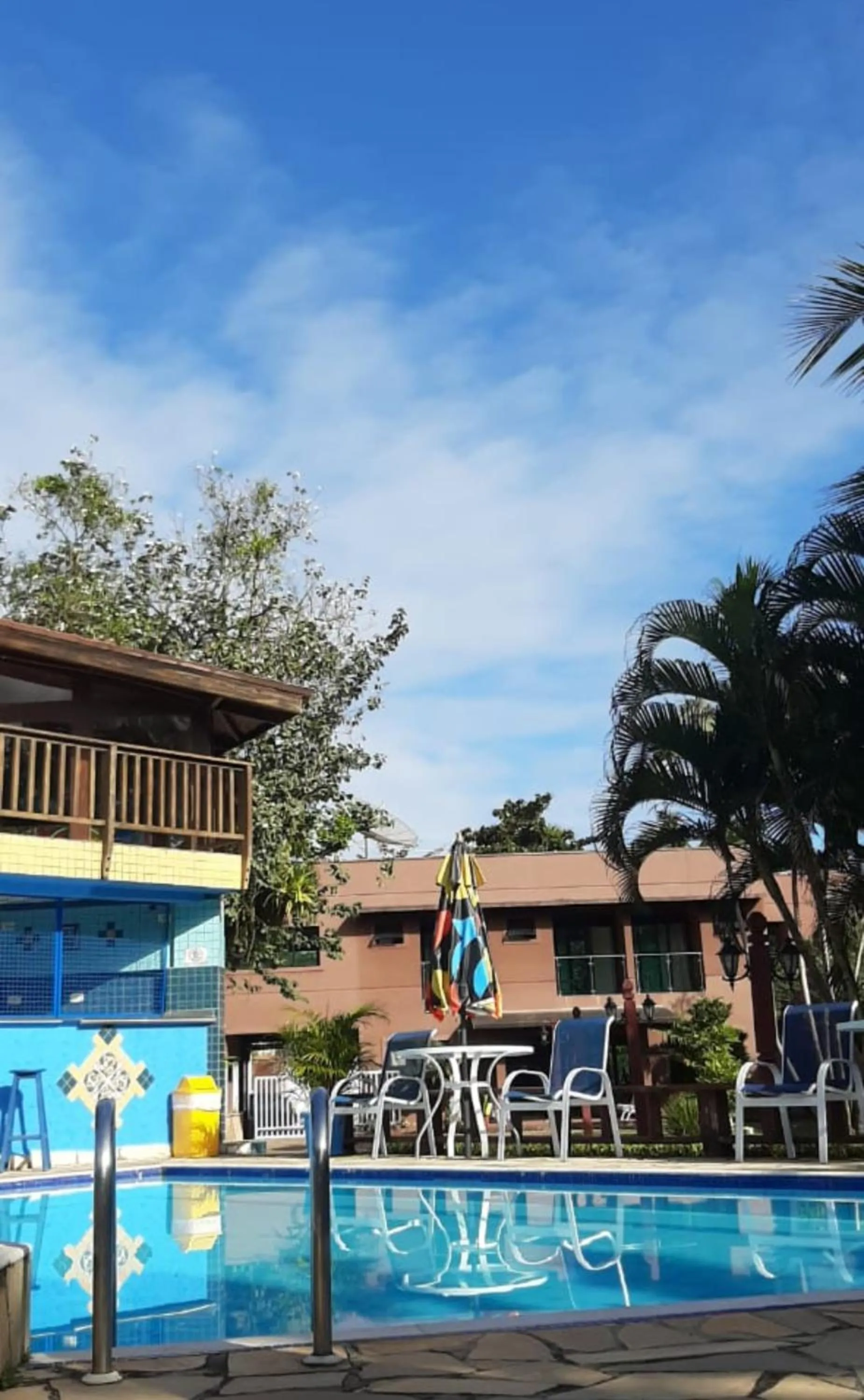 Swimming pool in Amoreiras Hotel Pousada