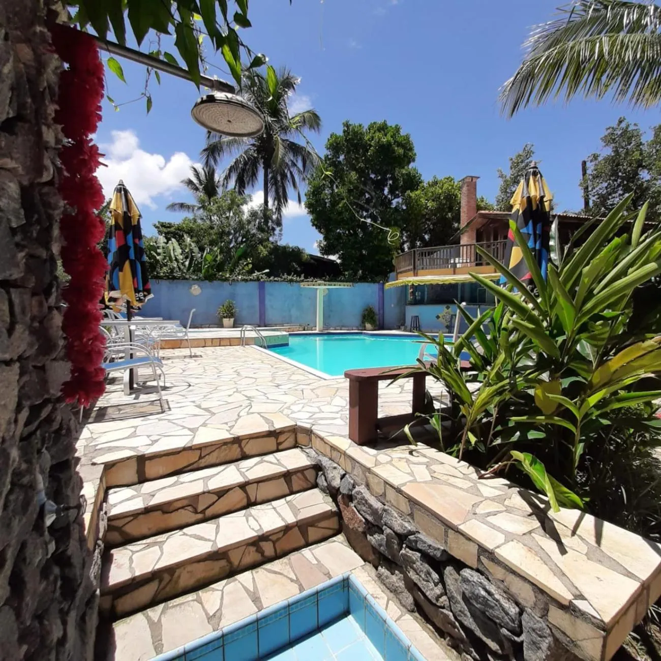 Swimming pool in Amoreiras Hotel Pousada