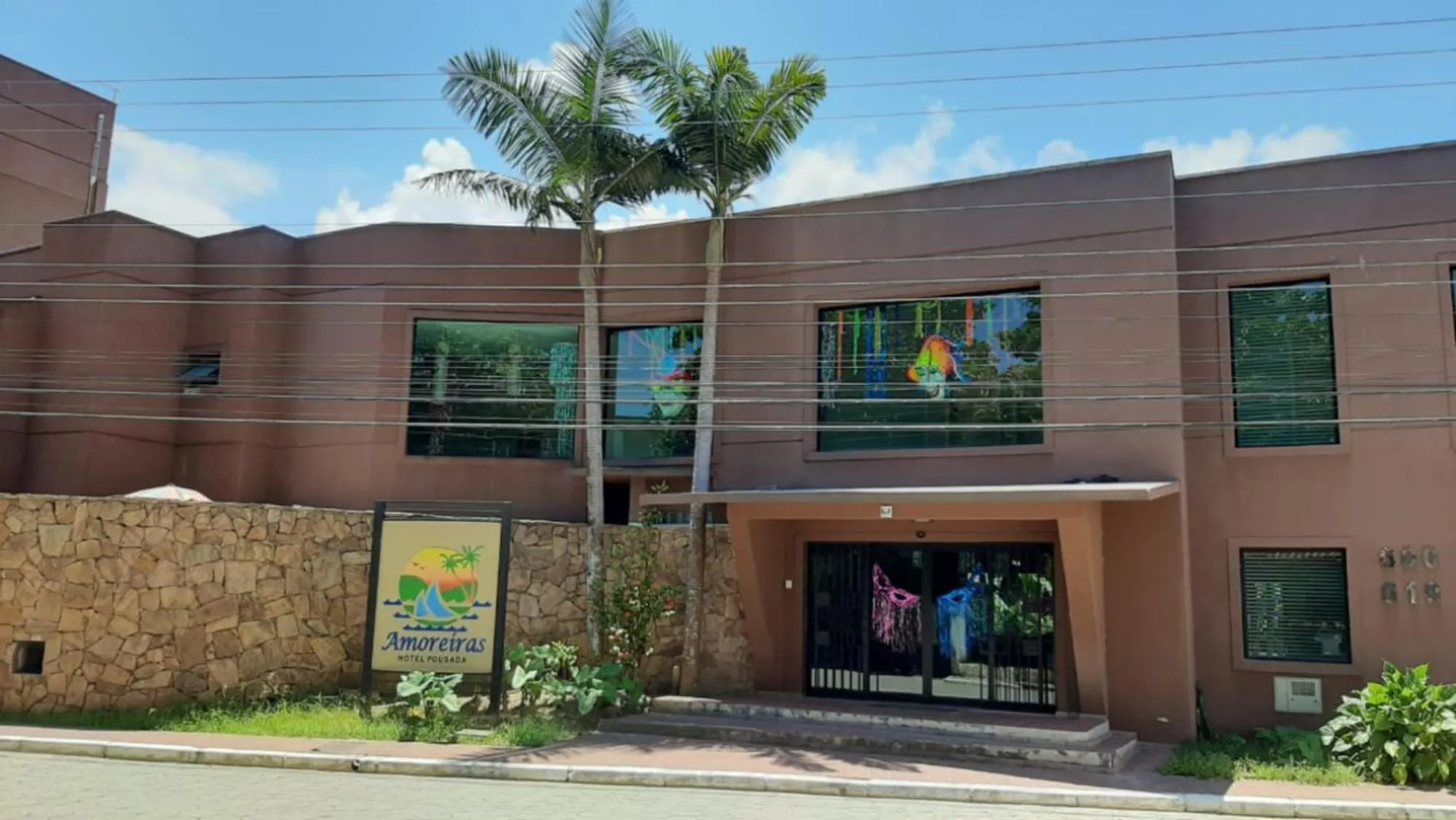 Property building in Amoreiras Hotel Pousada