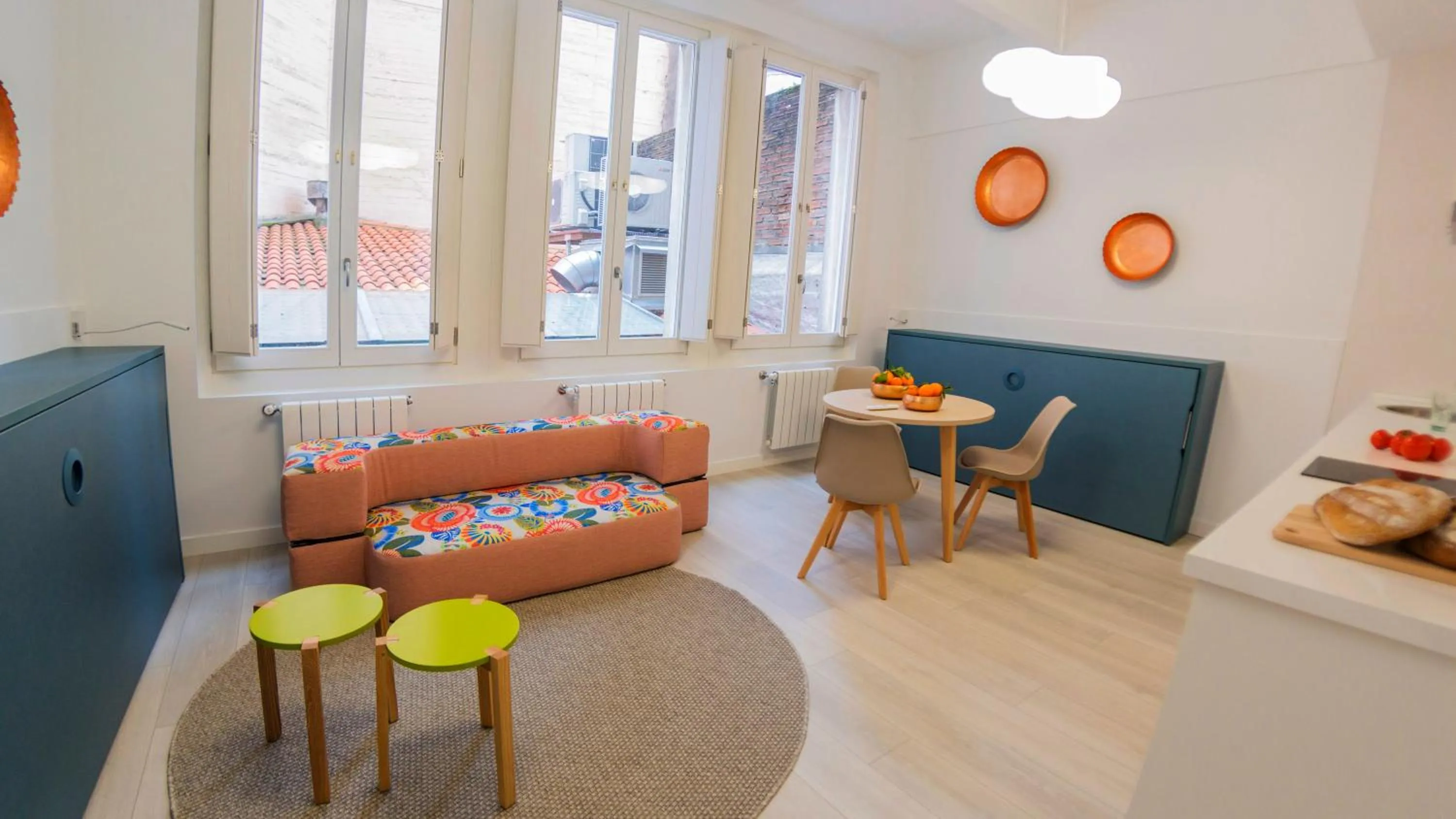 Kitchen or kitchenette, Seating Area in El Faro de Pepa by Como en Casa