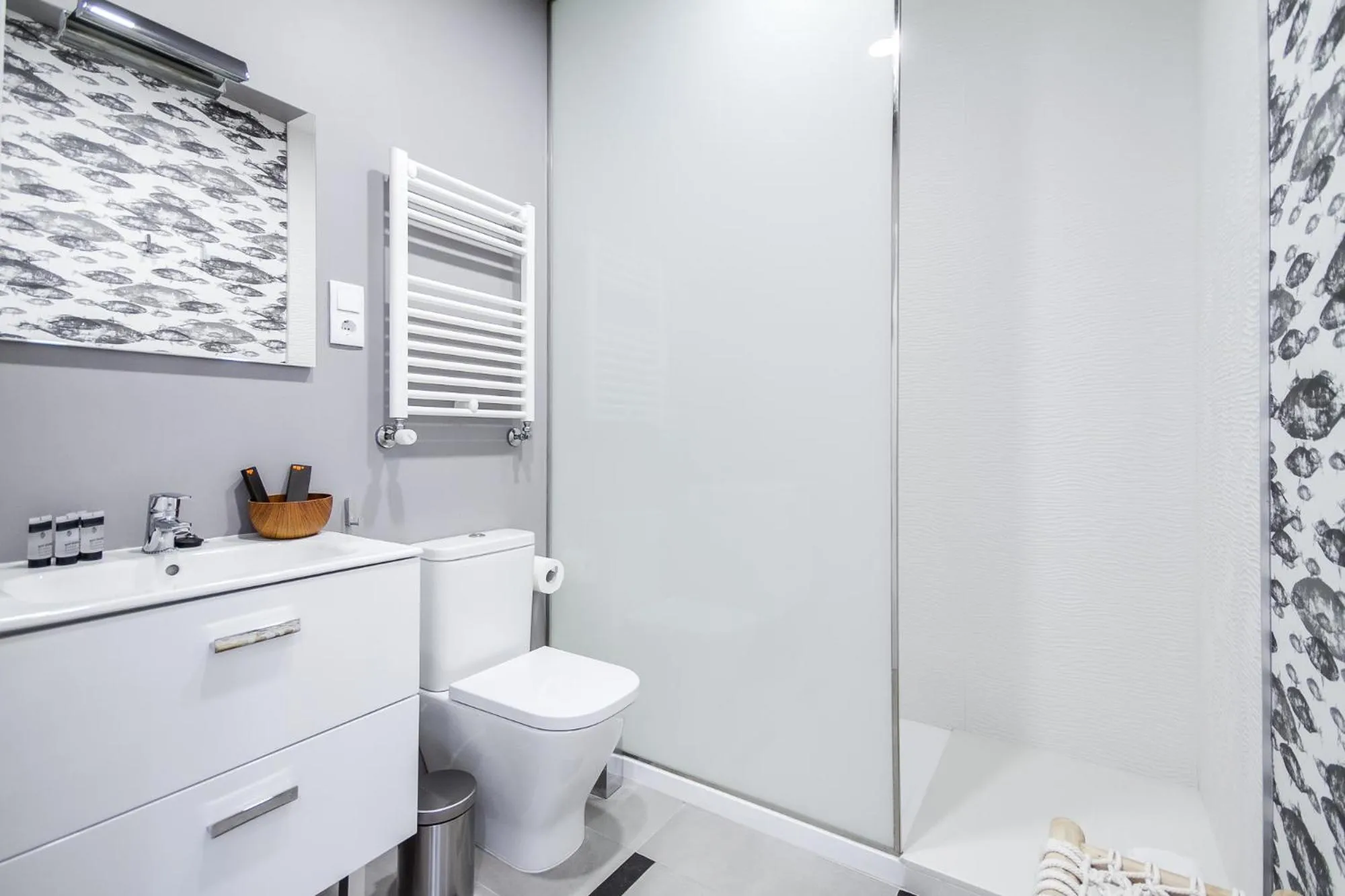 Bathroom in El Faro de Pepa by Como en Casa