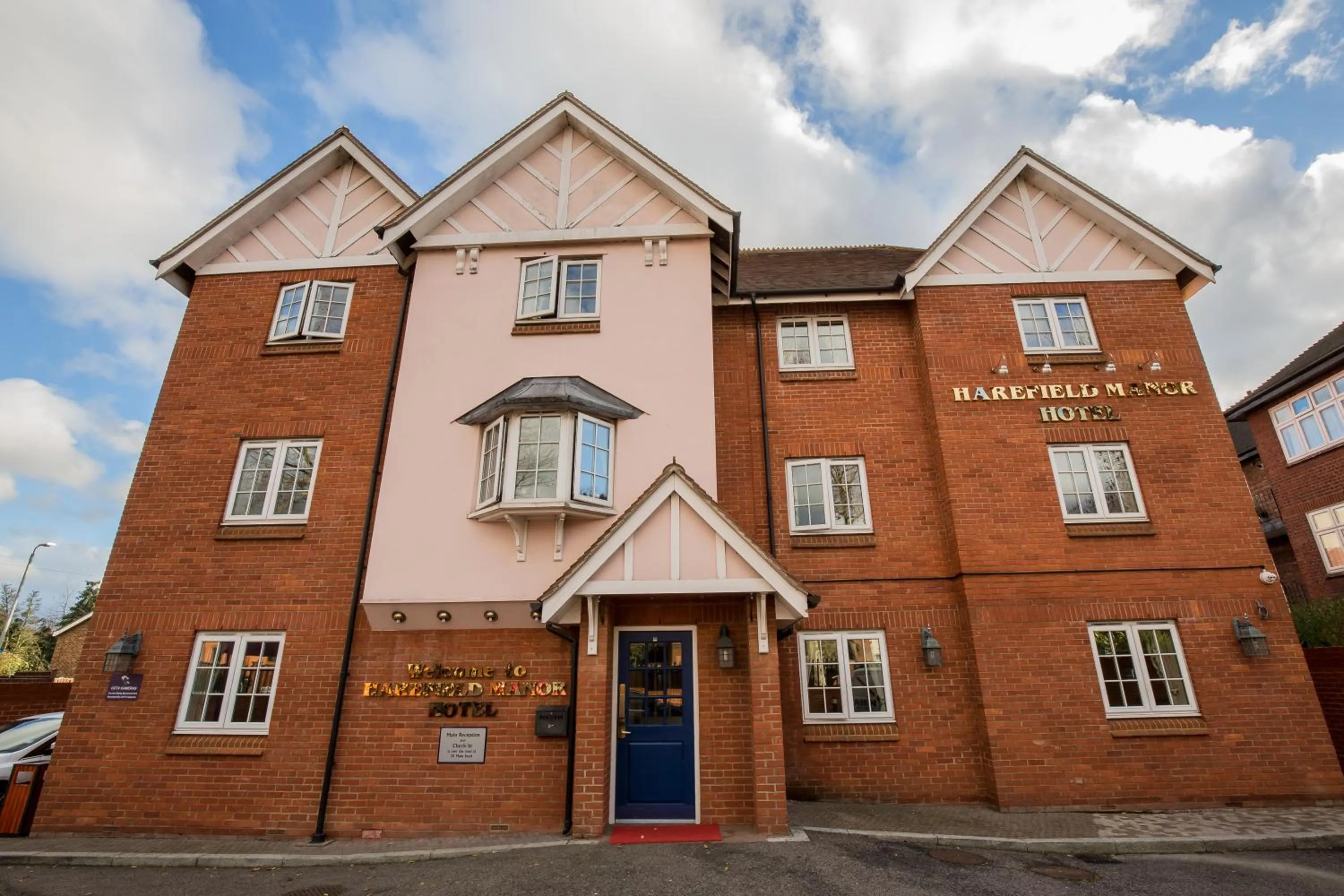 Property building in Harefield Manor Hotel