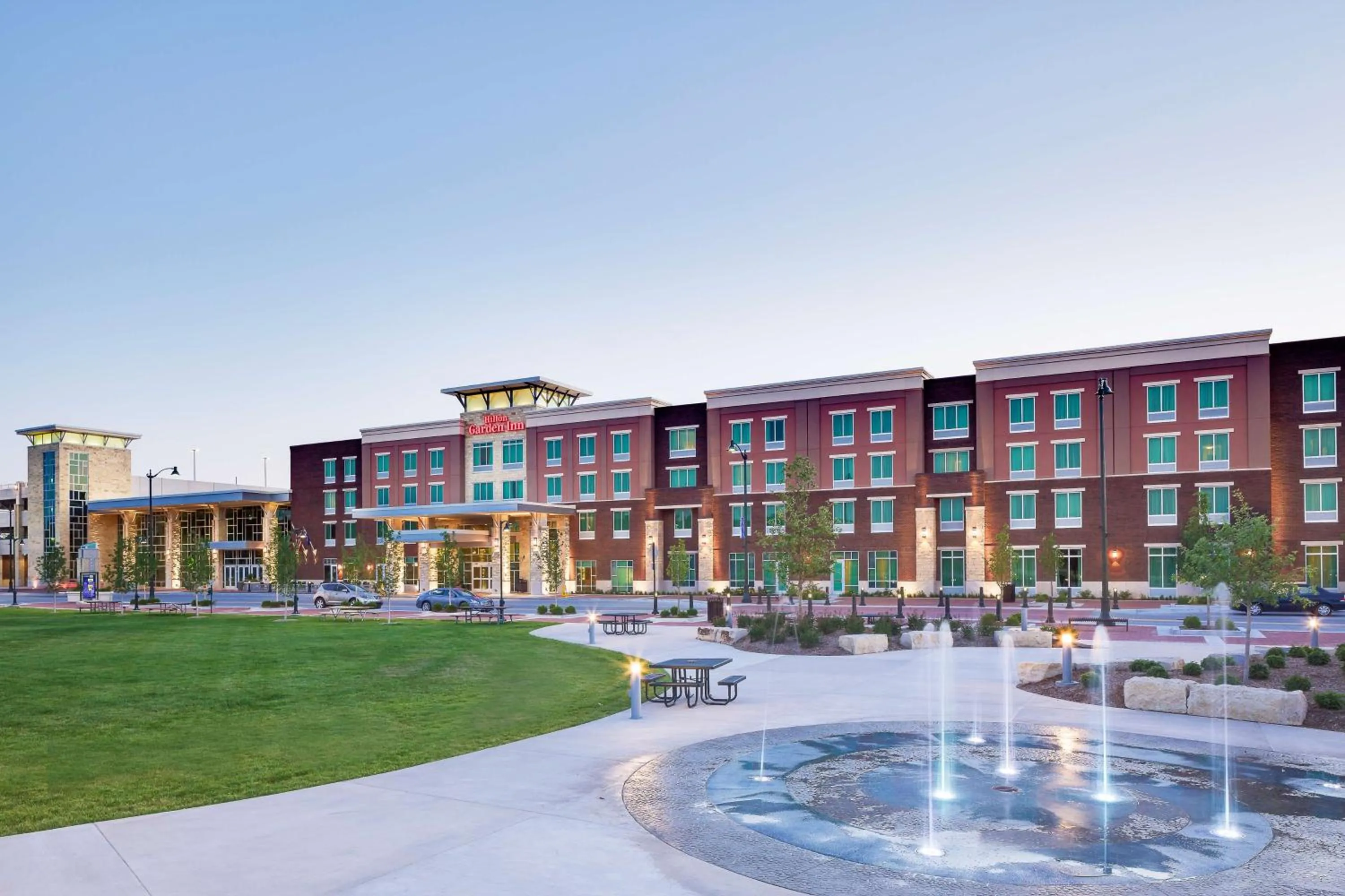 Property building in Hilton Garden Inn Manhattan Kansas