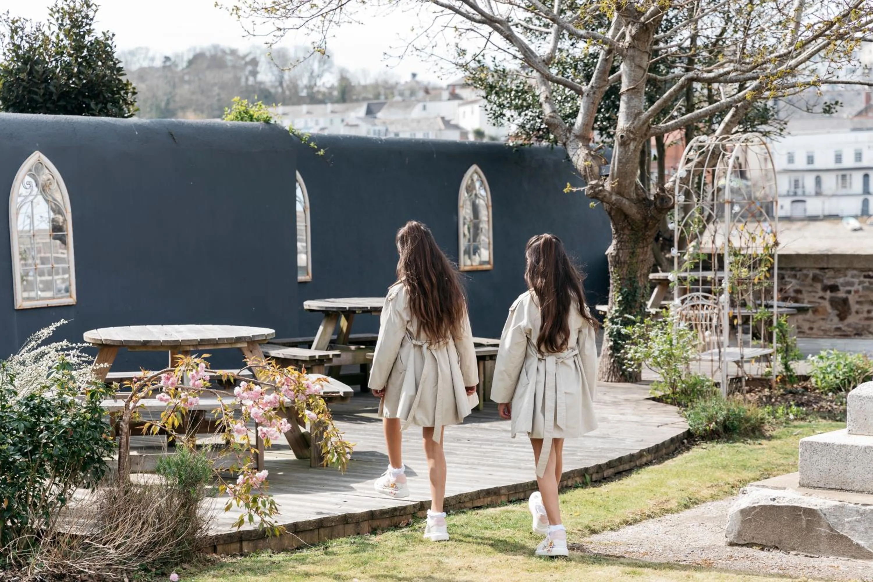 Garden view in The Royal Hotel