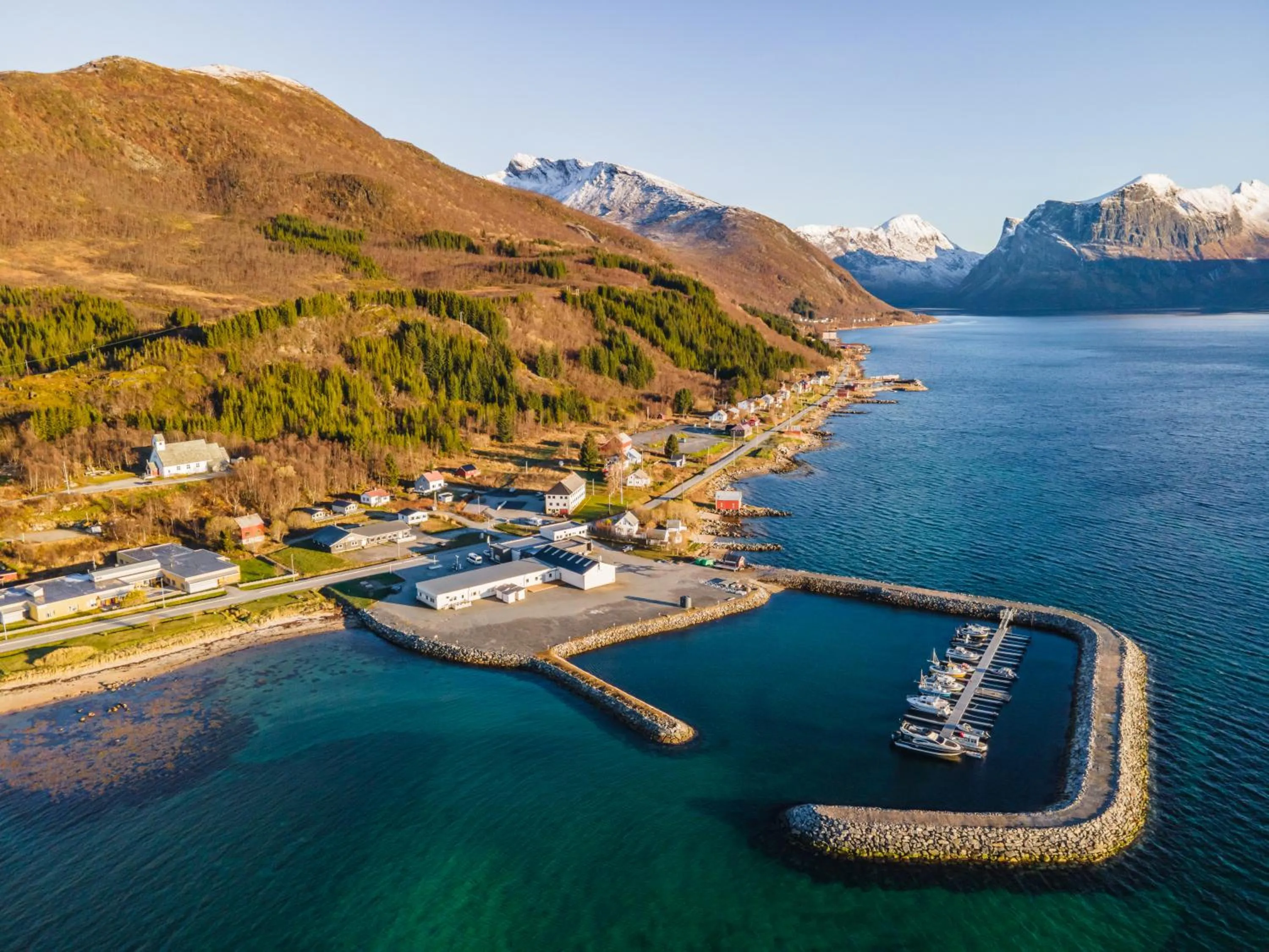 Bird's eye view in Skagi Bed & Lodge