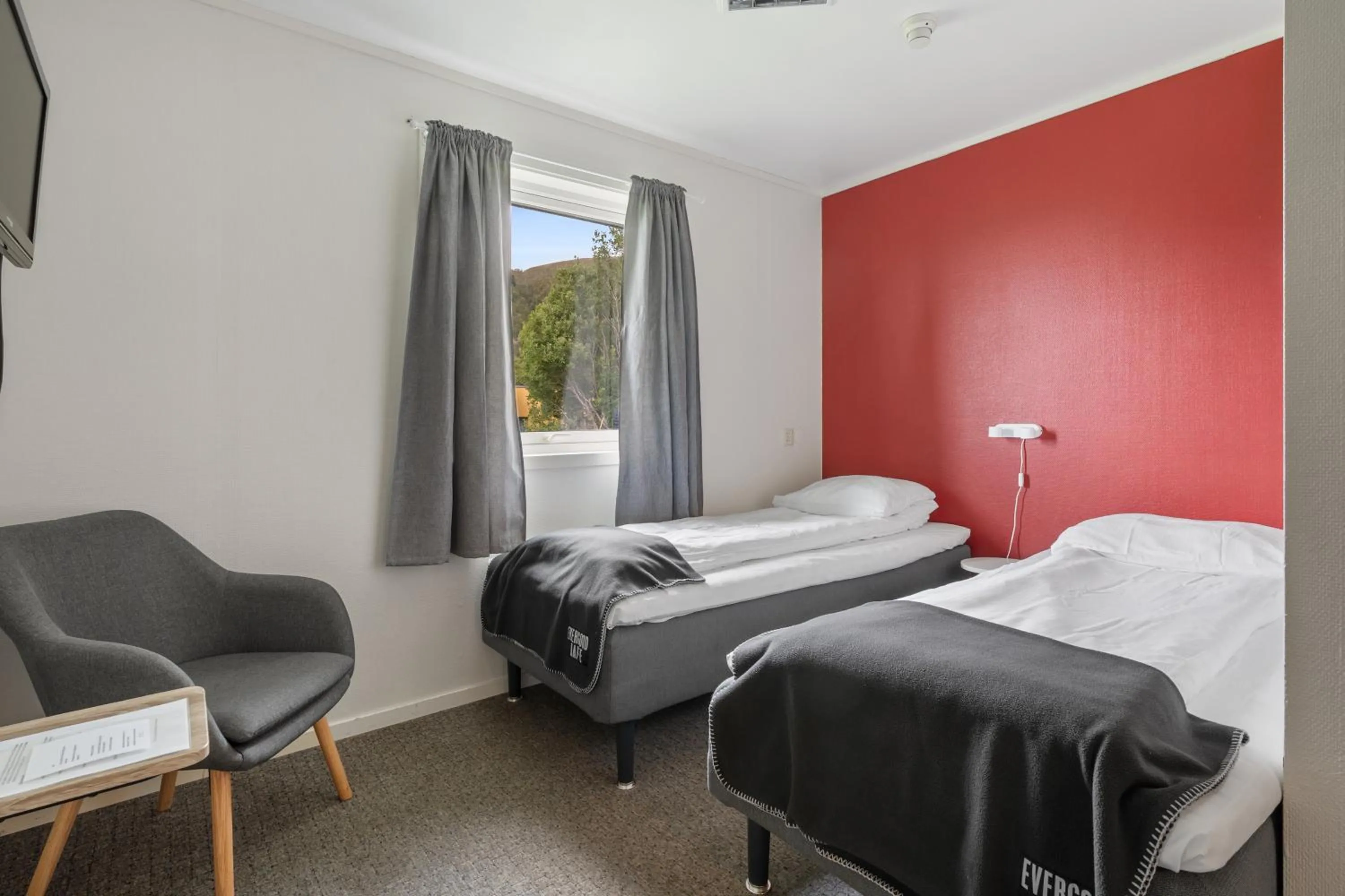 Bed in Skagi Bed & Lodge