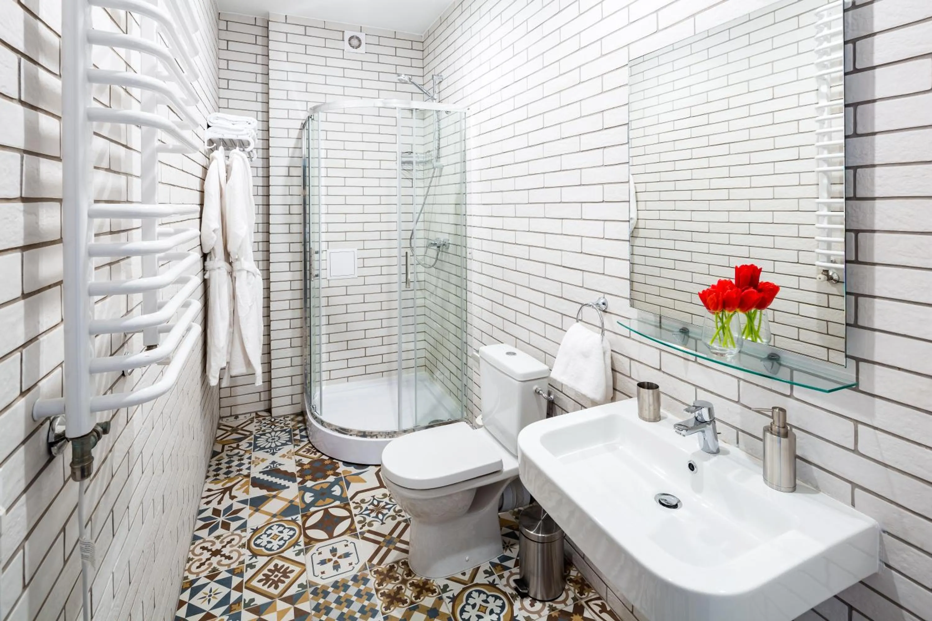 Bathroom in Apart Hotel Code 10