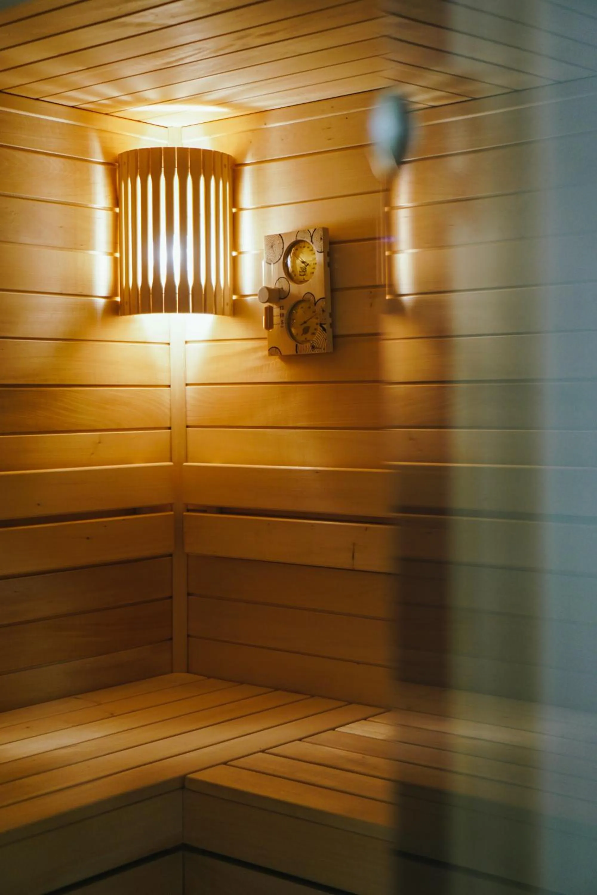 Sauna in Apart Hotel Code 10