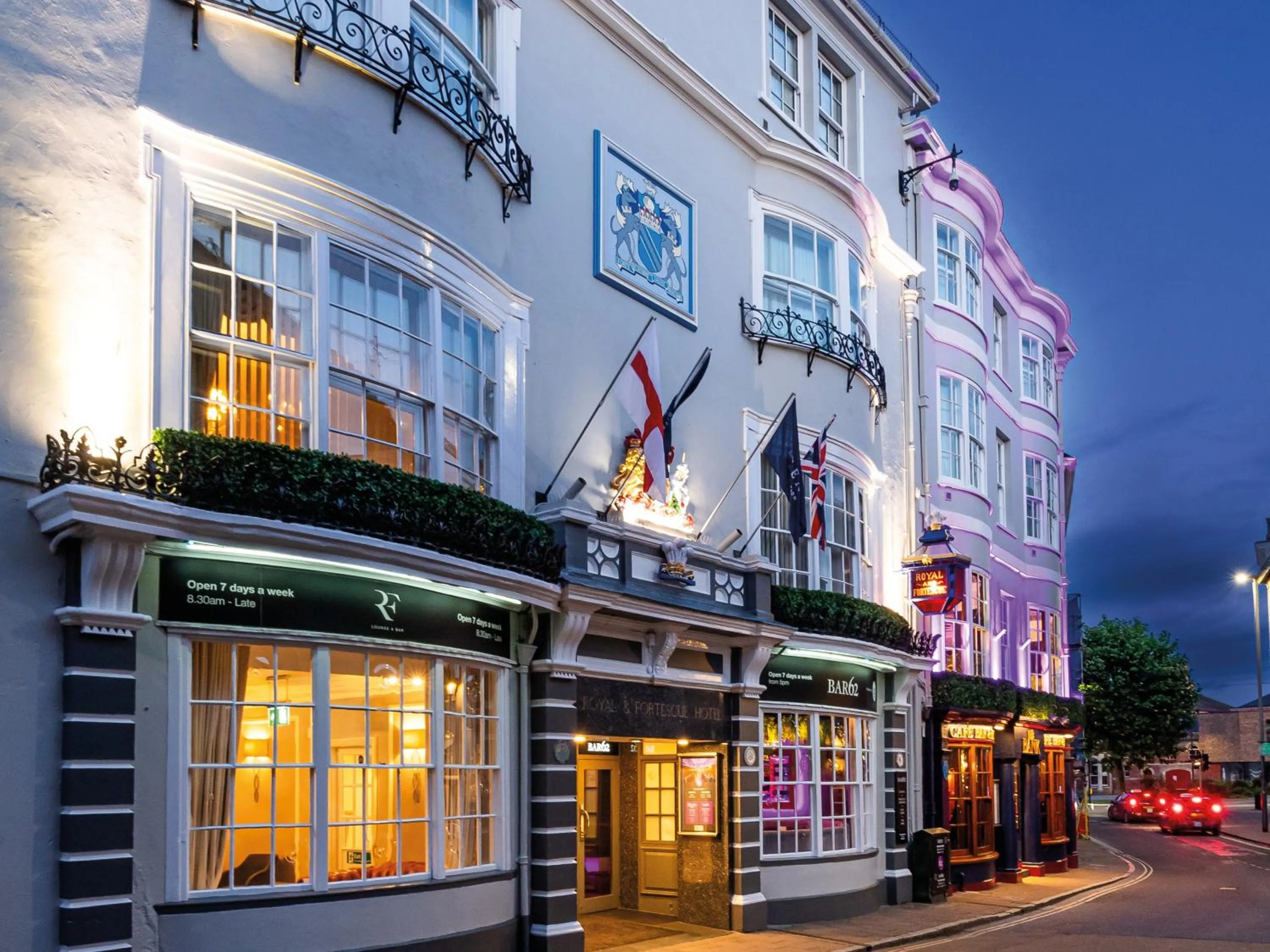 Property building in The Royal & Fortescue Hotel