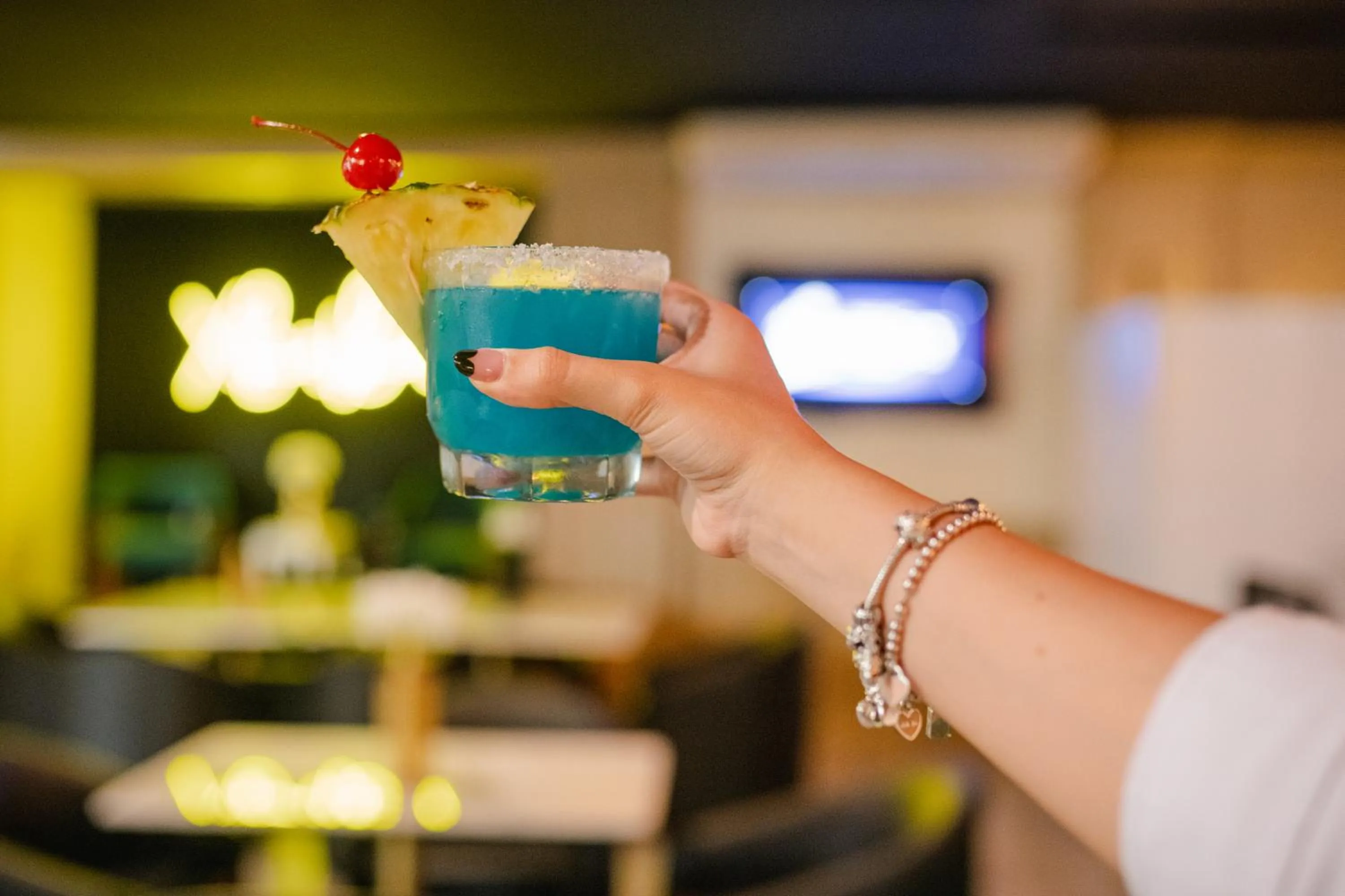 Lounge or bar in Hotel Los Aluxes