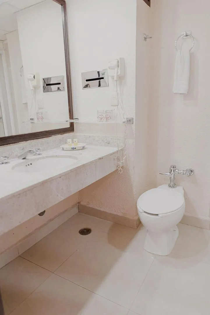 Shower in Hotel Los Aluxes