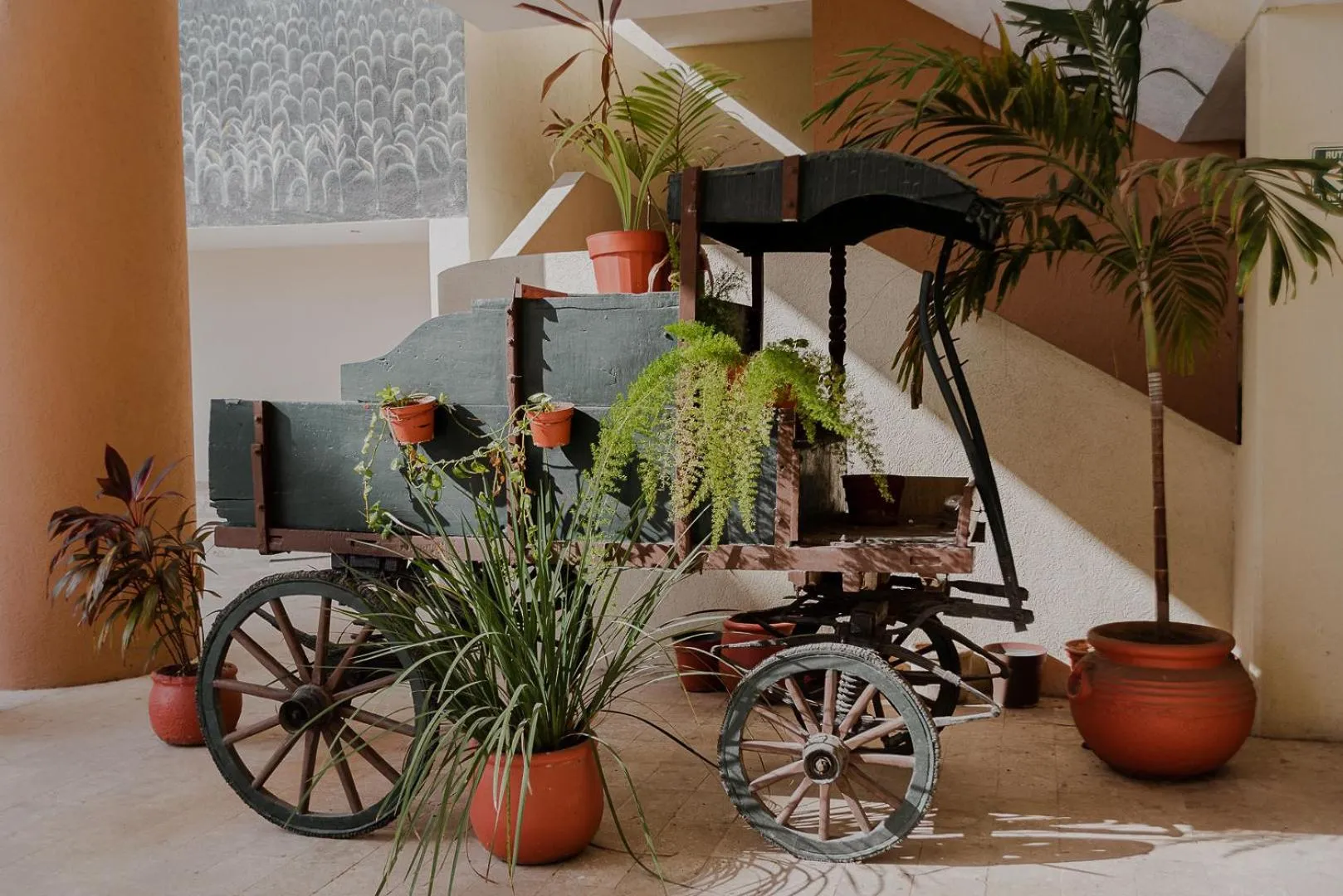 Property building in Hotel Los Aluxes