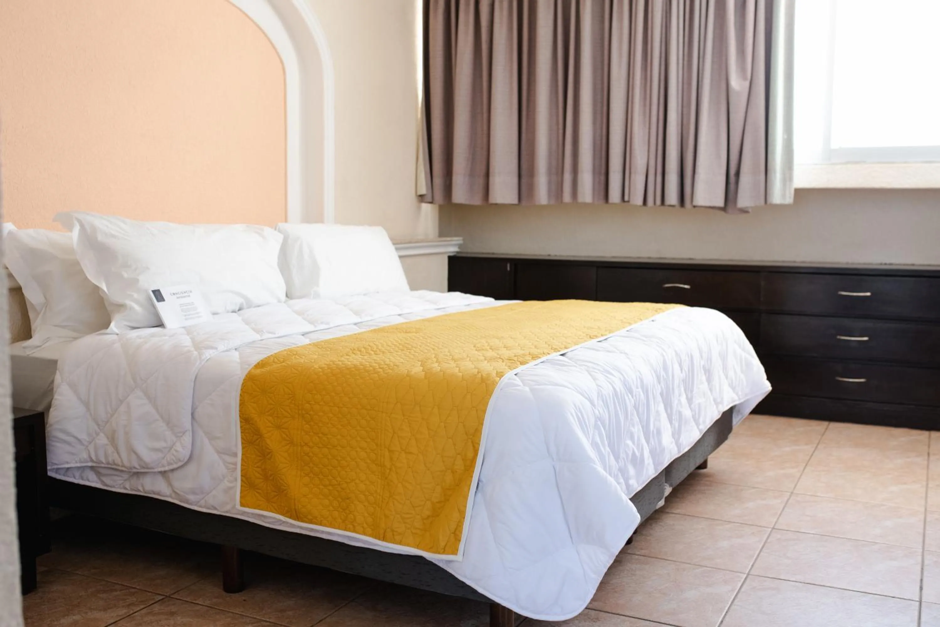 Bed in Hotel Los Aluxes