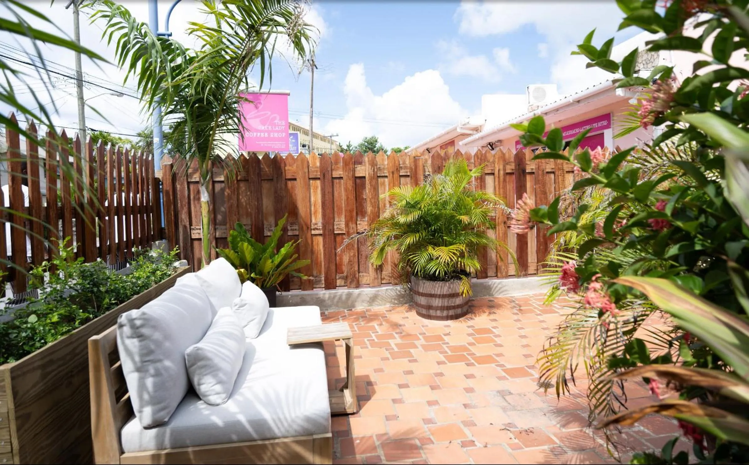 Garden in The Monteray Hotel