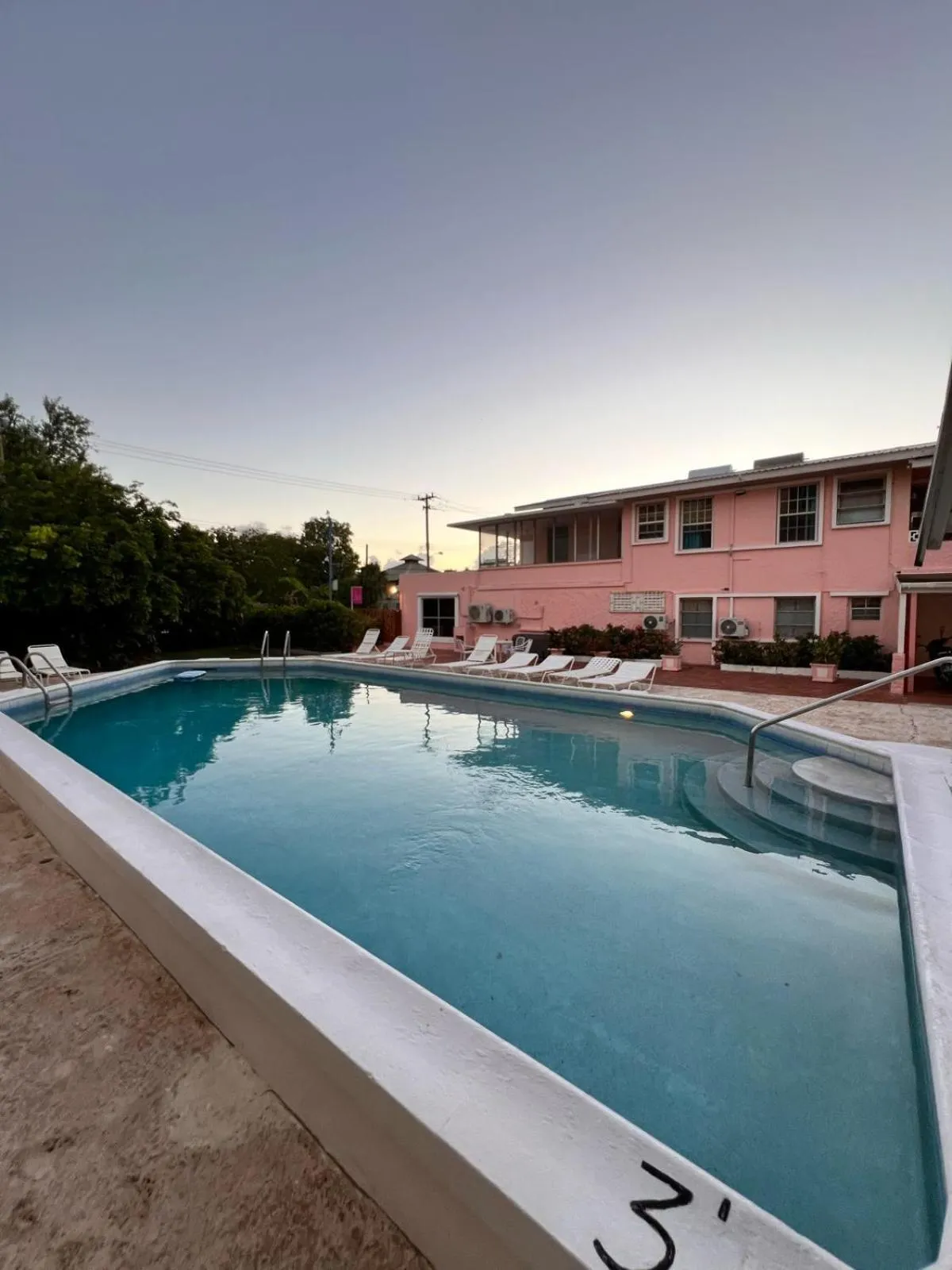 Pool view in The Monteray Hotel