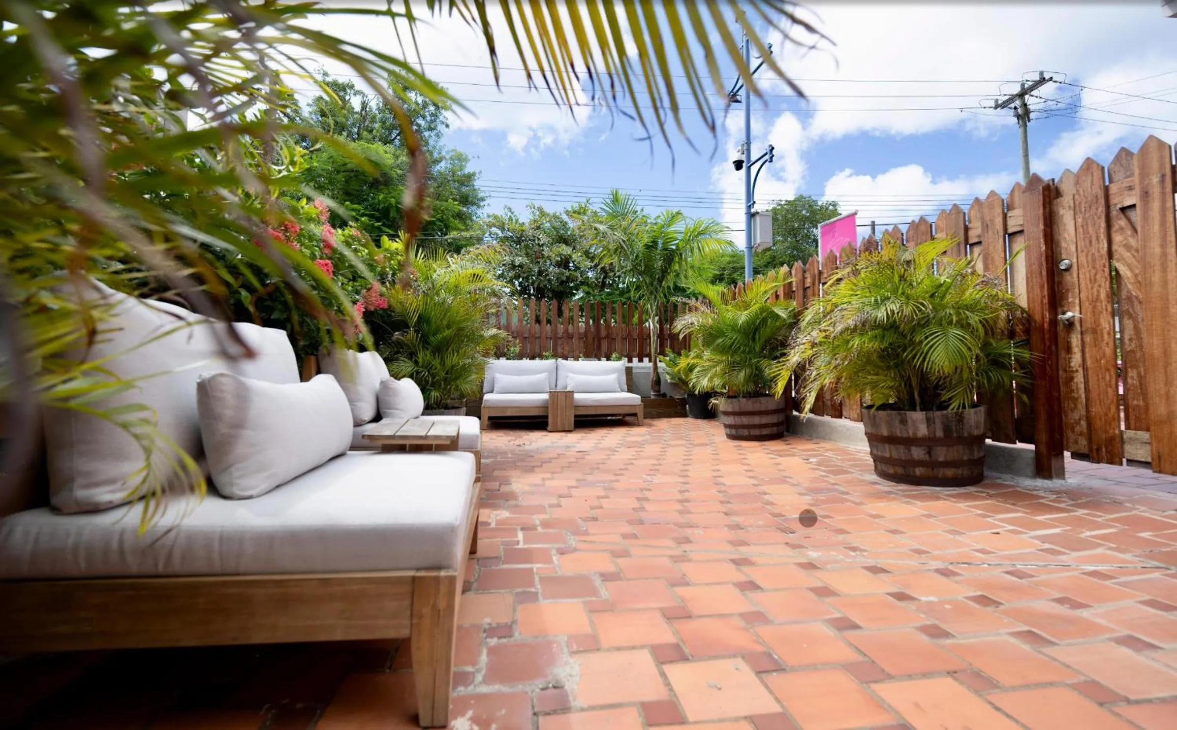 Patio in The Monteray Hotel