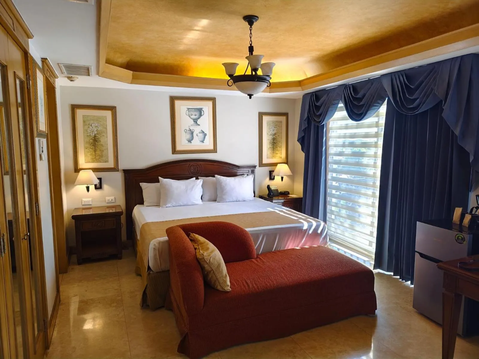 Bed in Hotel Hacienda Real