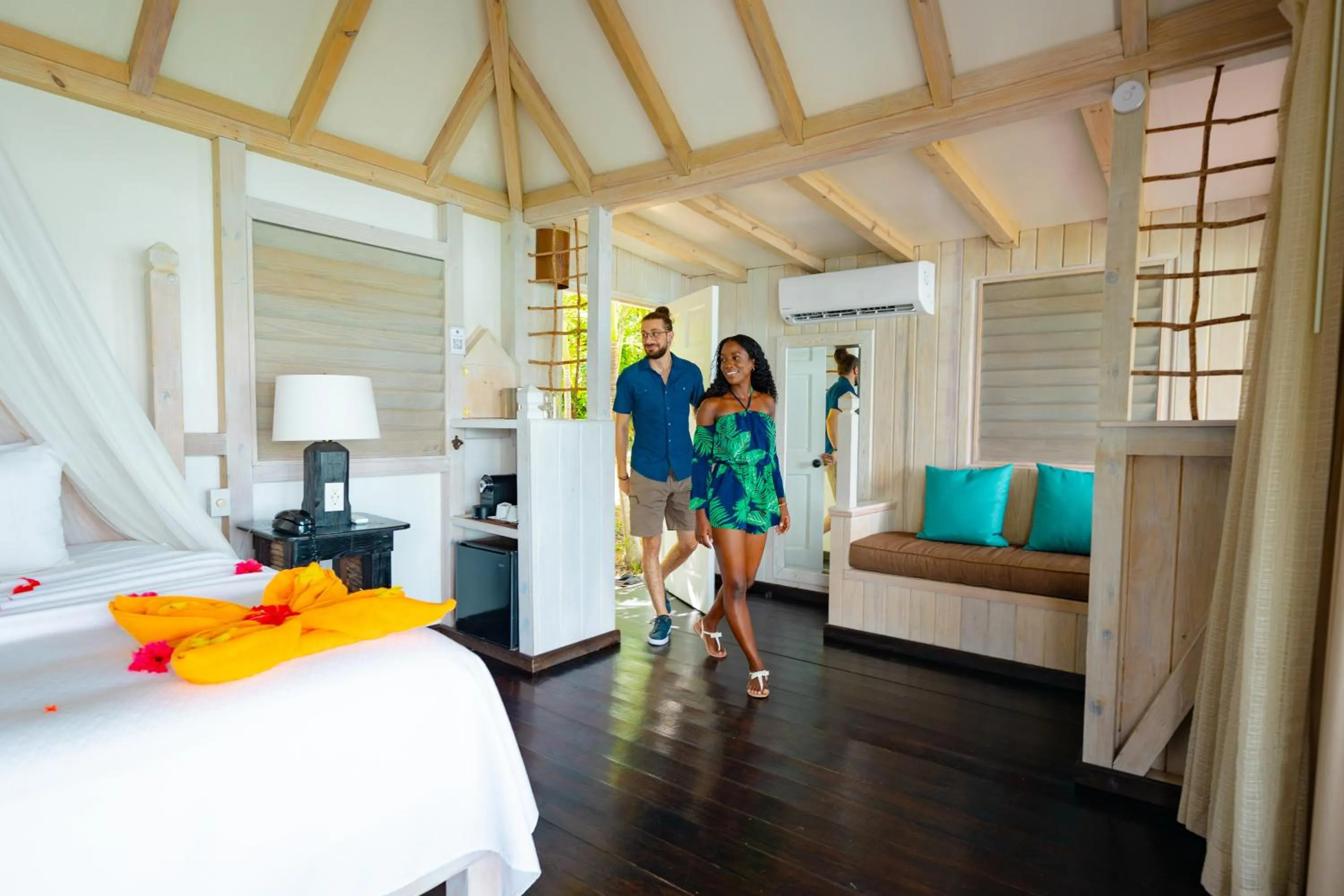 Bedroom, Bed in Cocobay Resort Antigua - All Inclusive - Adults Only