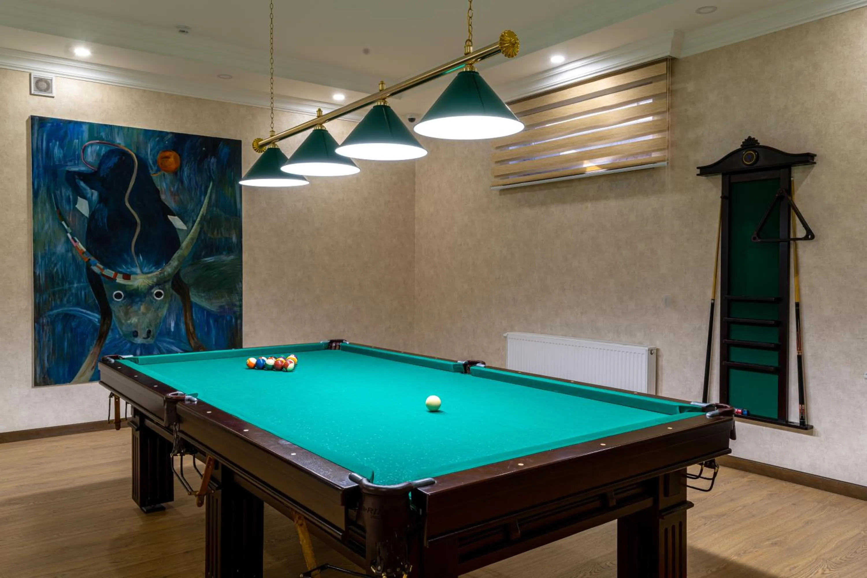 Billiard in Navruz Hotel Tashkent