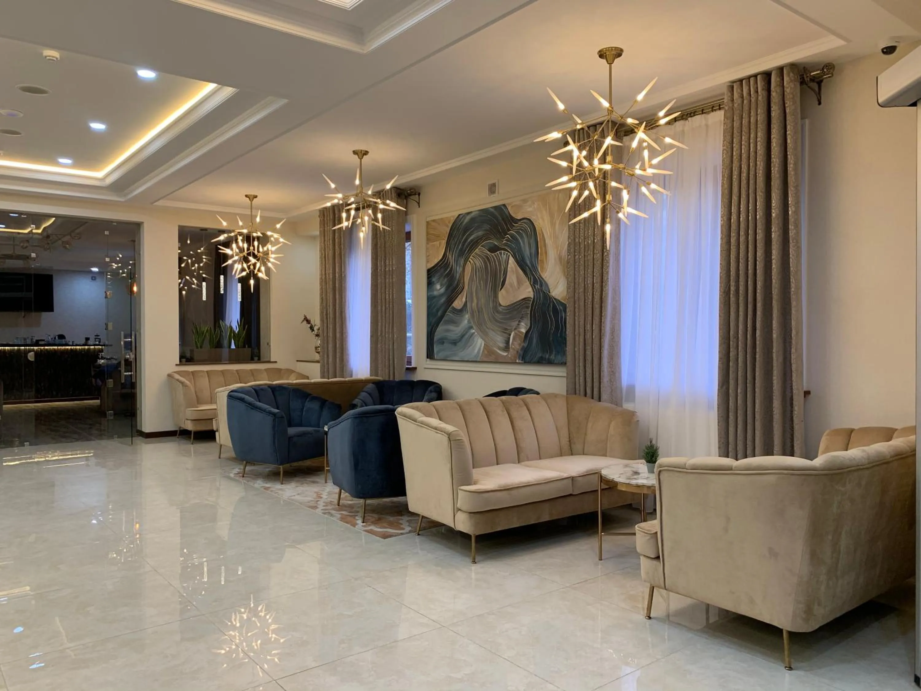 Lobby or reception in Navruz Hotel Tashkent