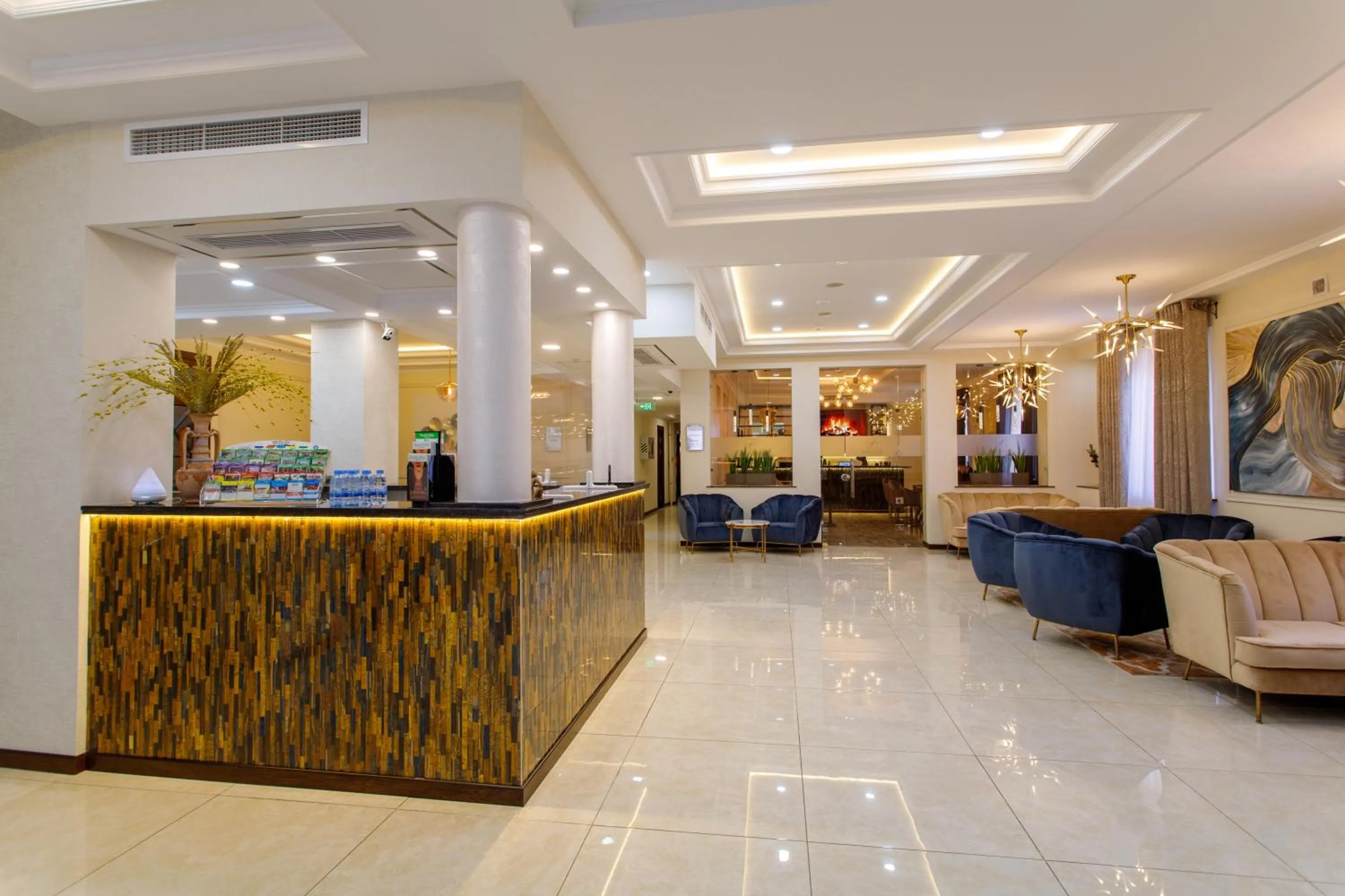 Lobby or reception in Navruz Hotel Tashkent