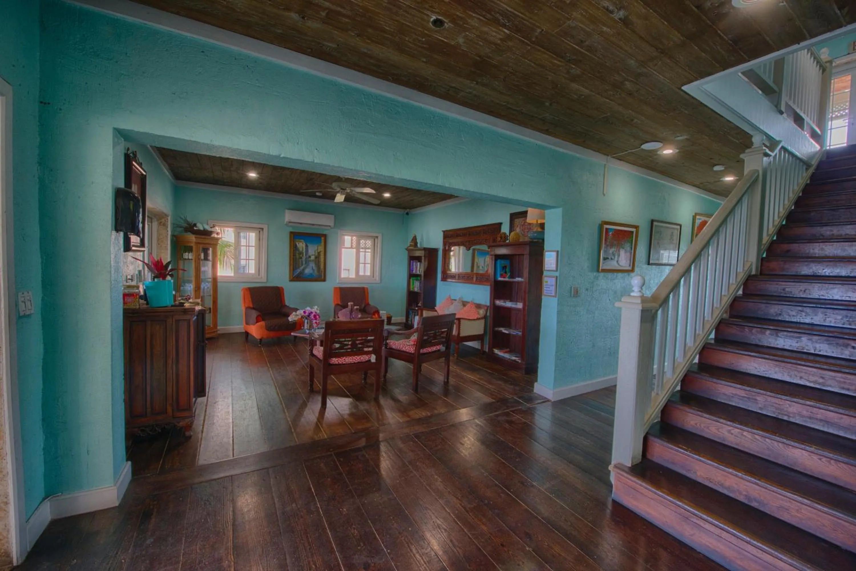 Living room in A Stone's Throw Away