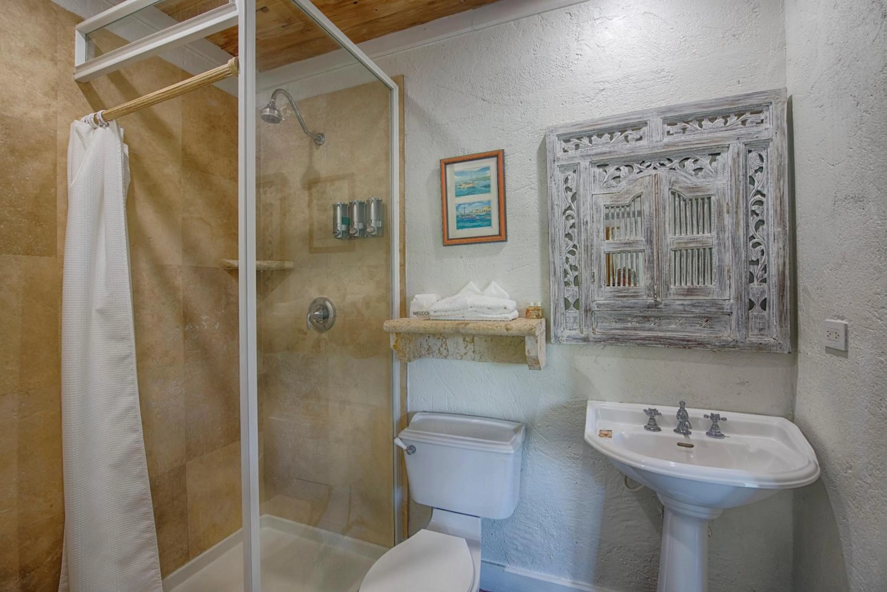 Shower in A Stone's Throw Away