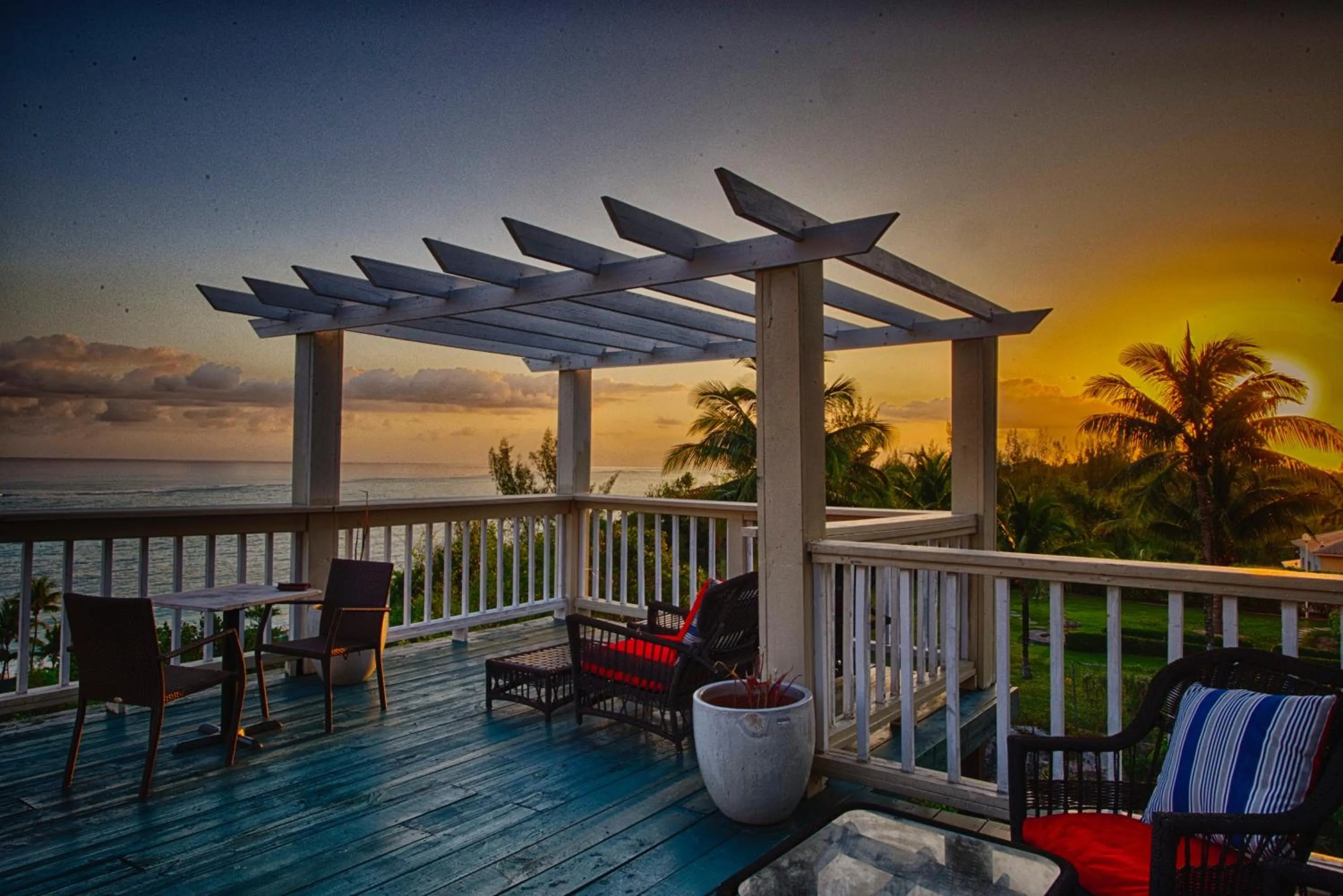Patio in A Stone's Throw Away