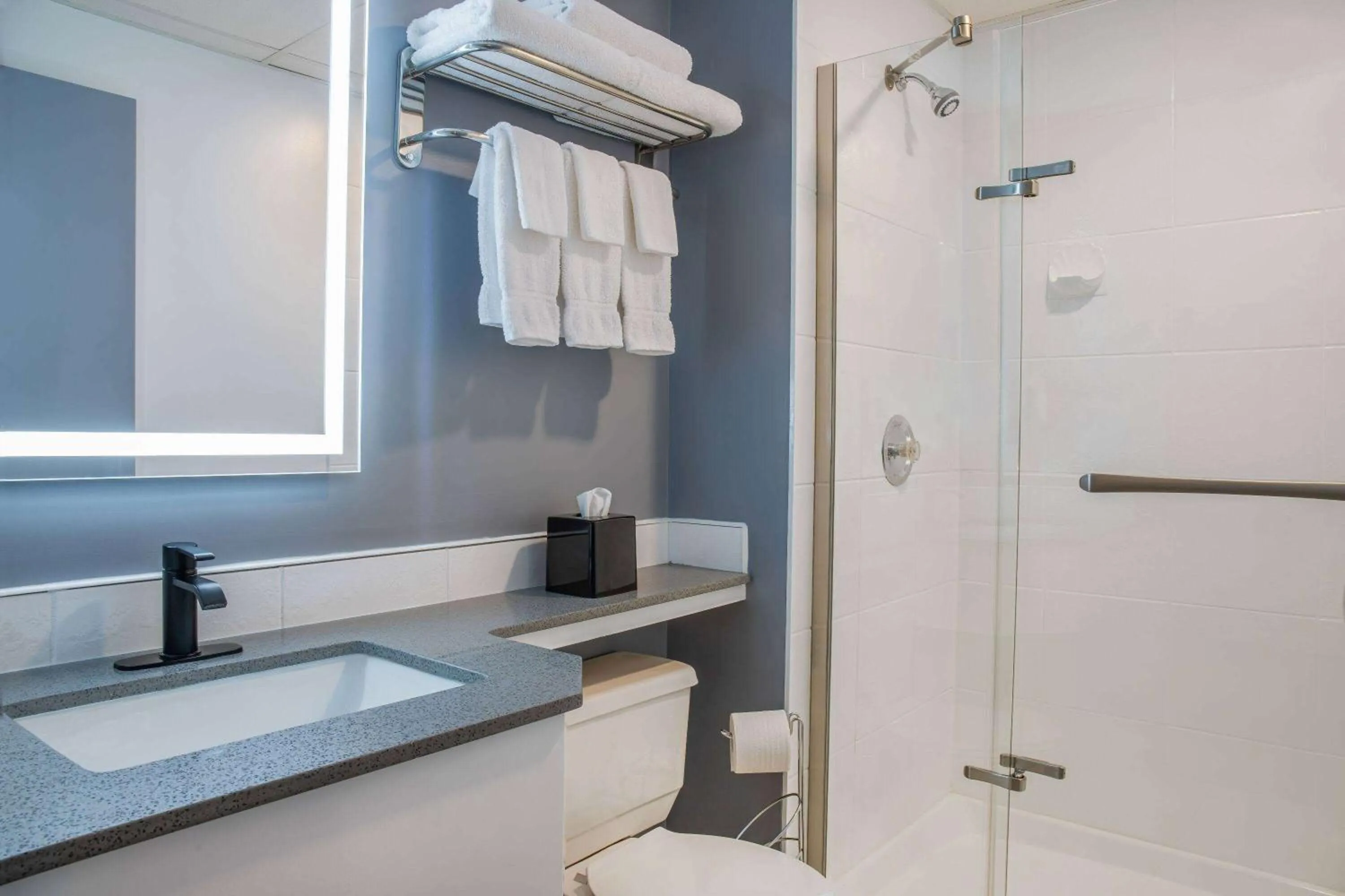 Bathroom in Days Inn & Conference Centre by Wyndham Camrose Norsemen