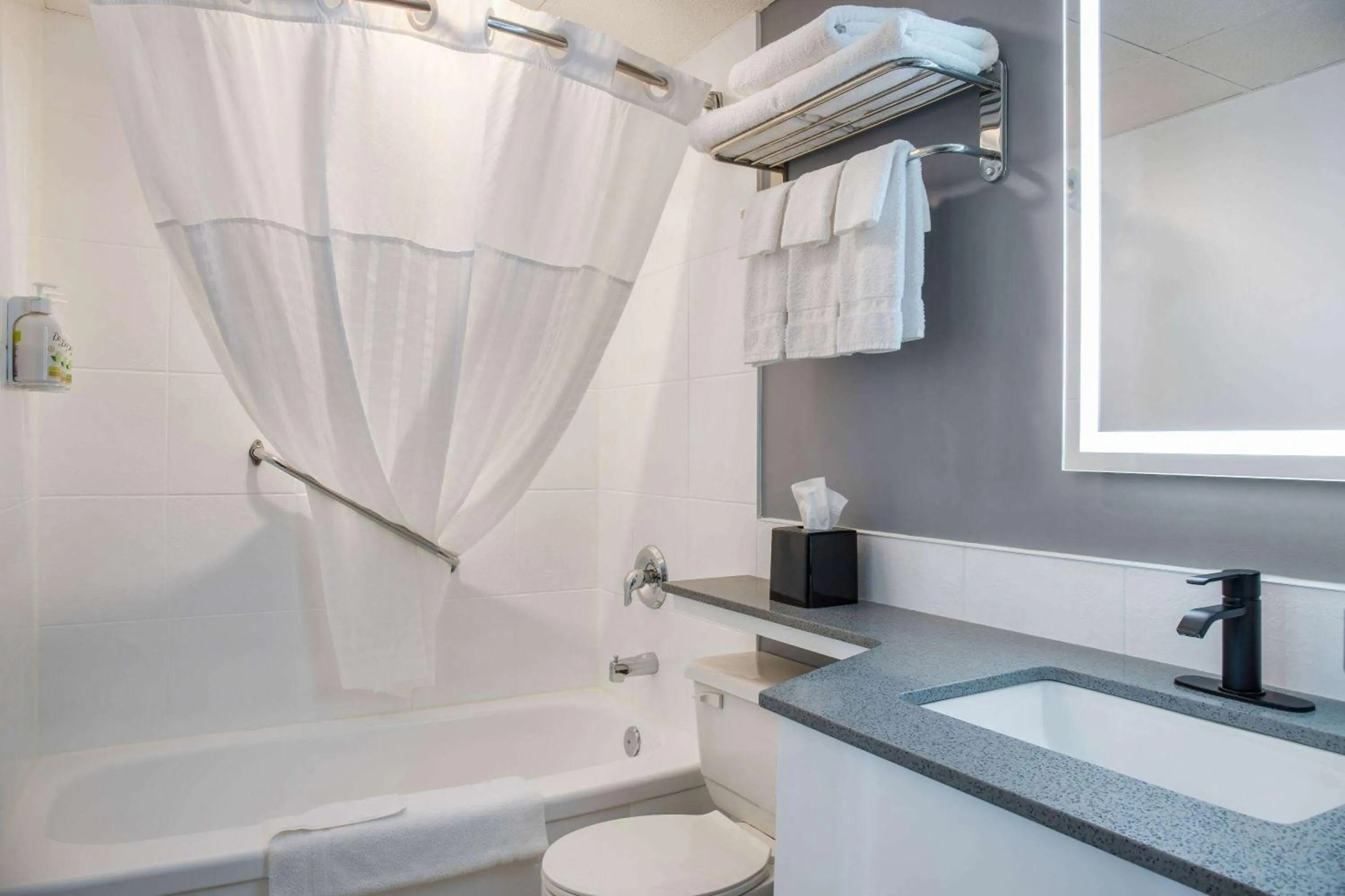 Bathroom in Days Inn & Conference Centre by Wyndham Camrose Norsemen