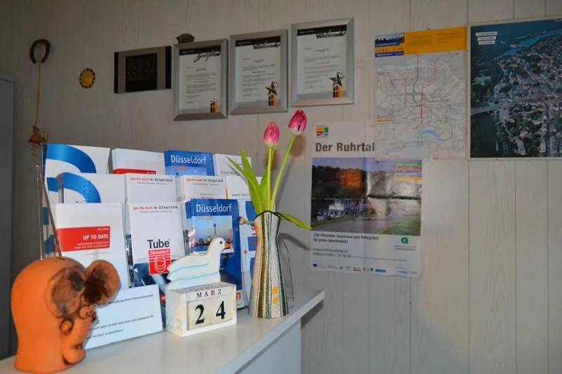 Lobby or reception in Hotel Hohenstein -Radweg-Messe-Baldeneysee