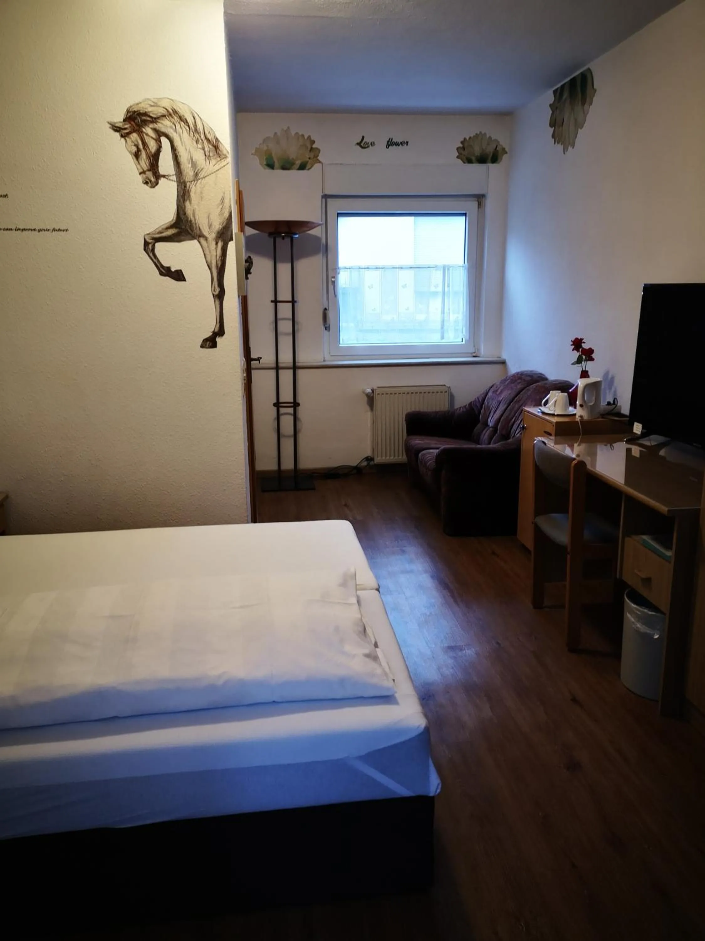 Bed in Hotel Hohenstein -Radweg-Messe-Baldeneysee