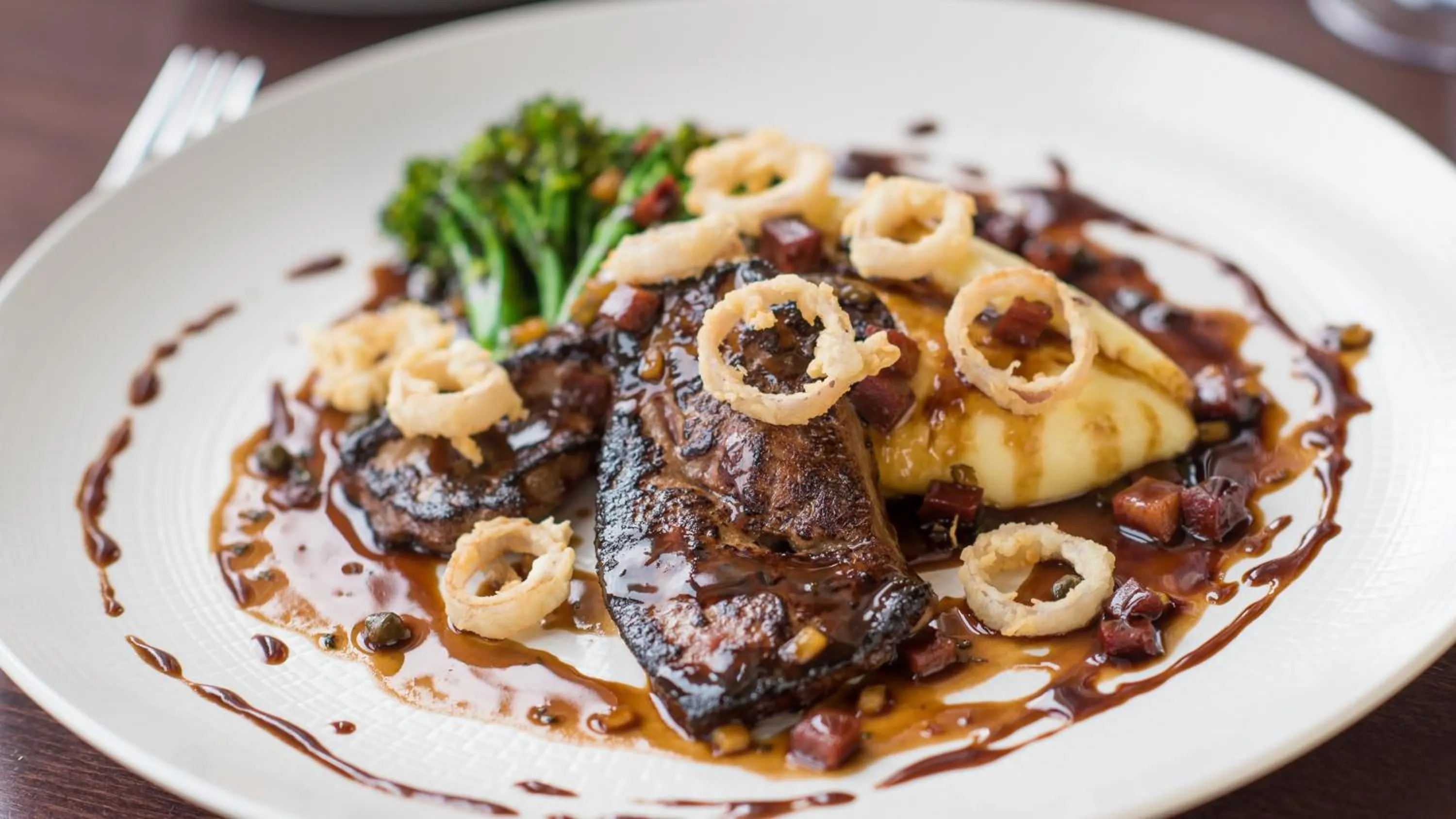 Food close-up in The Victoria Hotel & Source Spa