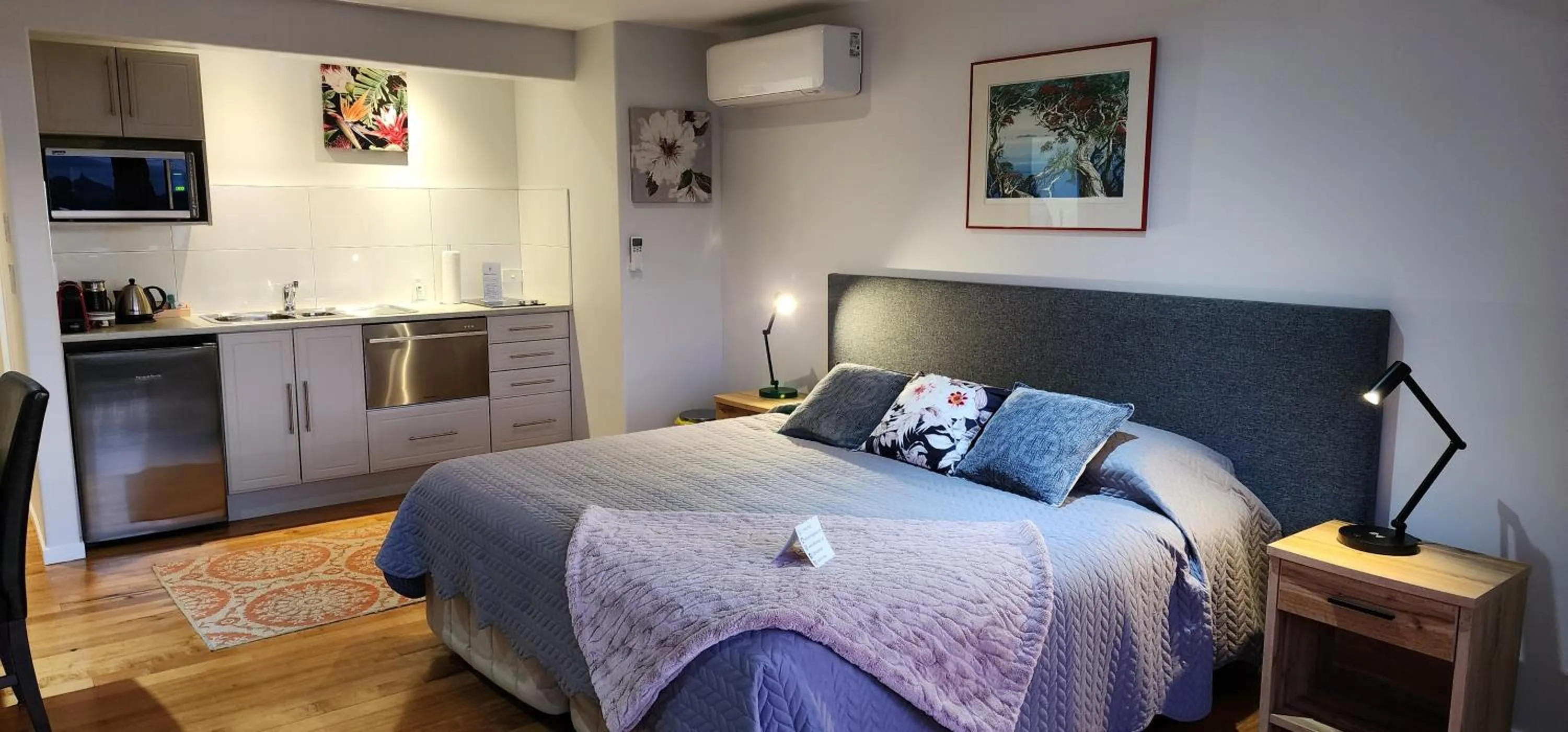 Bed in Bellrock Lodge