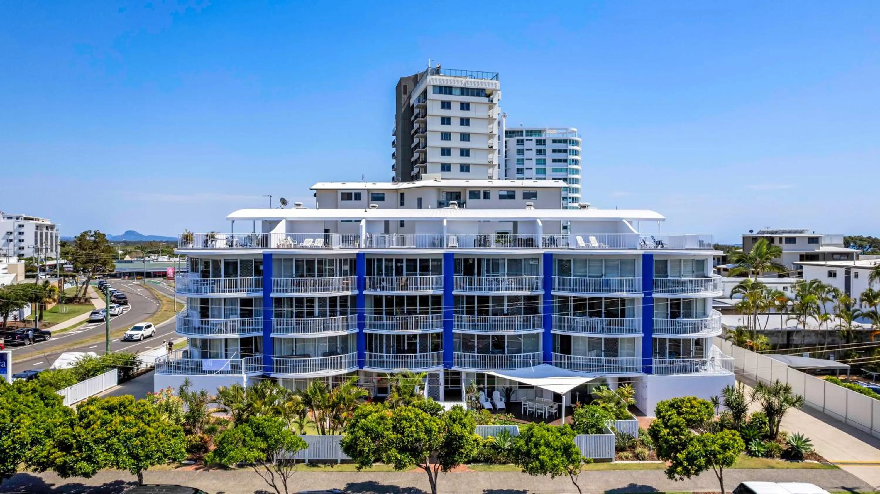 Property building in Coral Sea Apartments