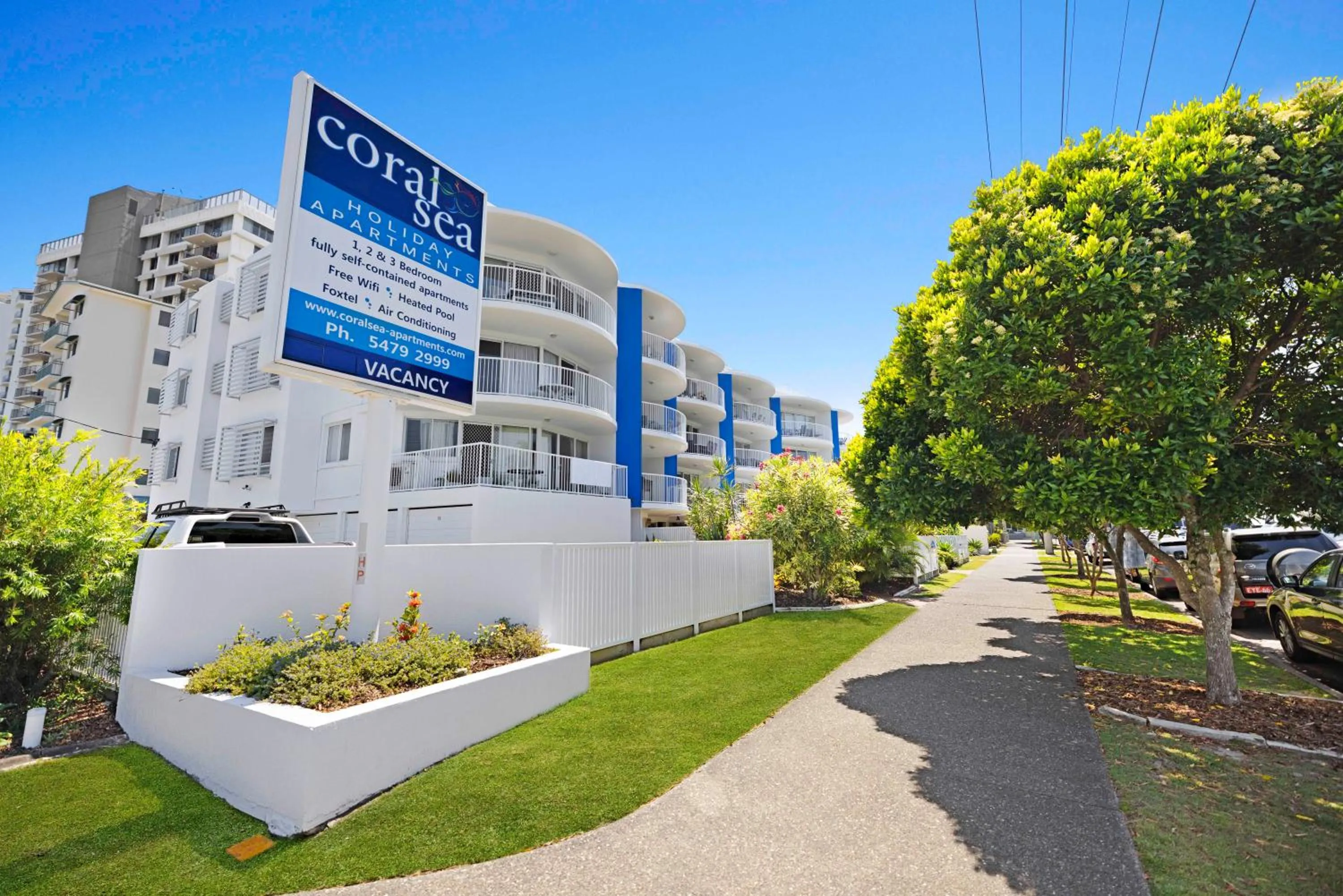 Property building in Coral Sea Apartments