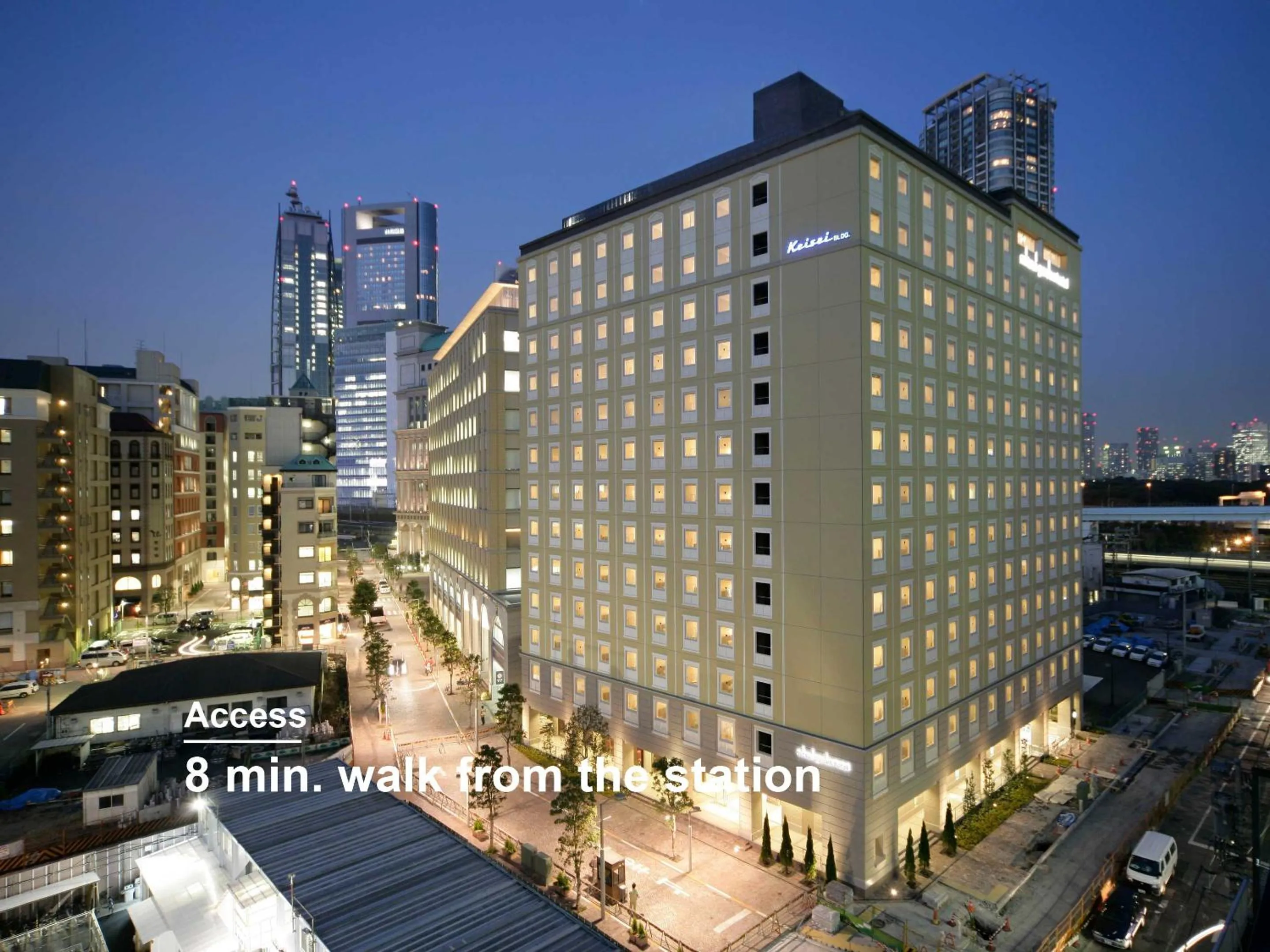 Property building in Mitsui Garden Hotel Shiodome Italia-gai - Tokyo
