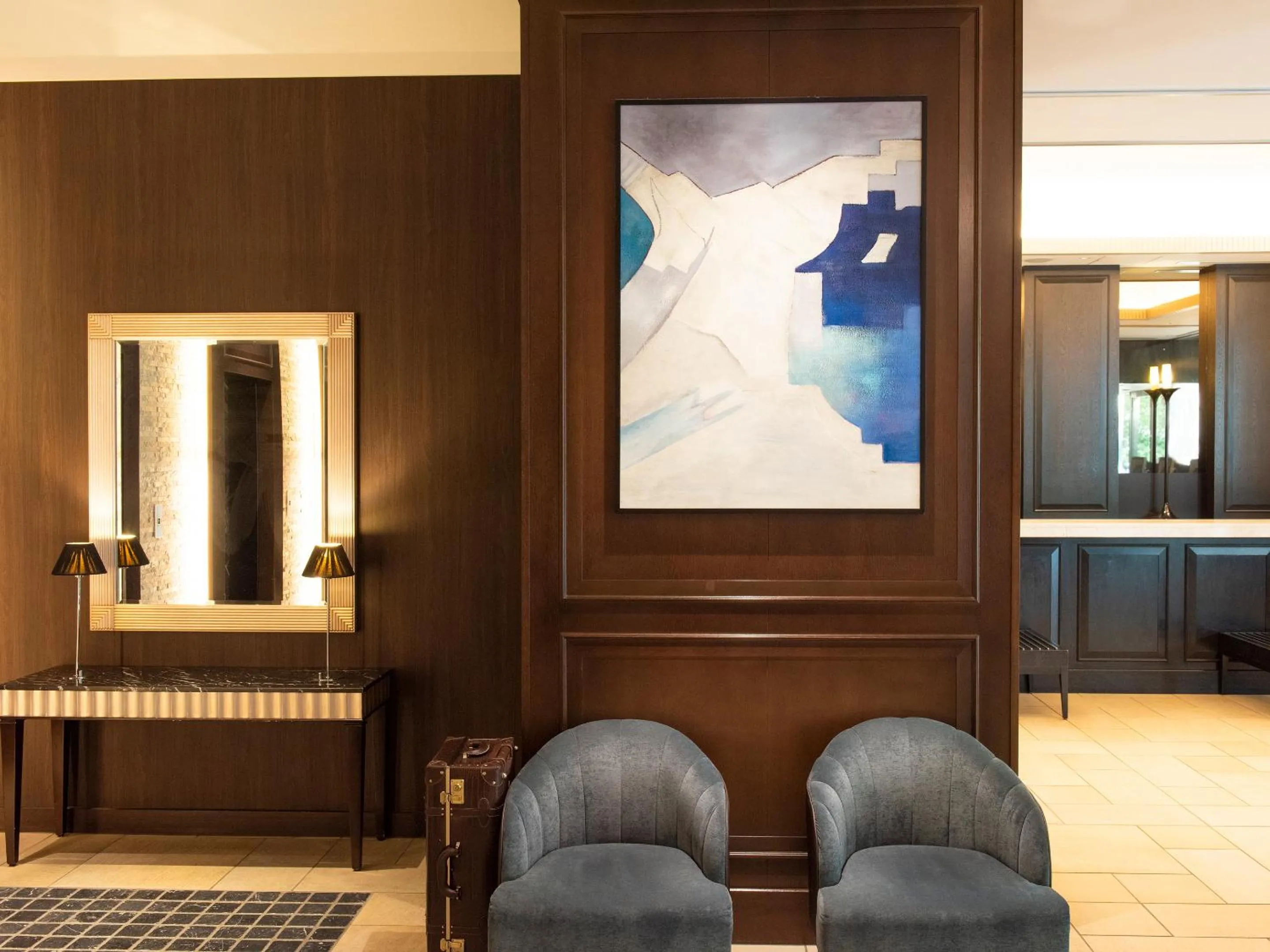 Lobby or reception in Mitsui Garden Hotel Shiodome Italia-gai - Tokyo