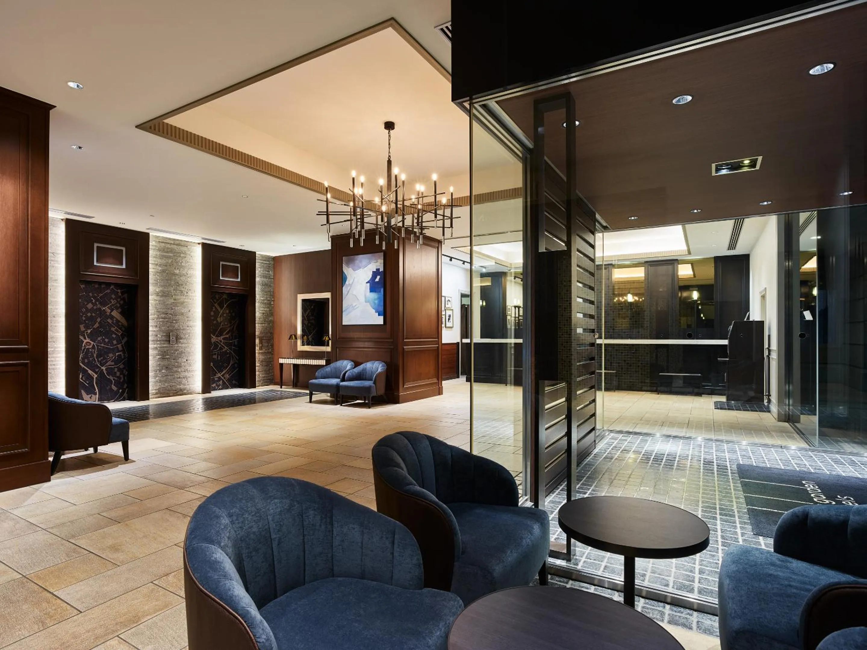 Lobby or reception in Mitsui Garden Hotel Shiodome Italia-gai - Tokyo