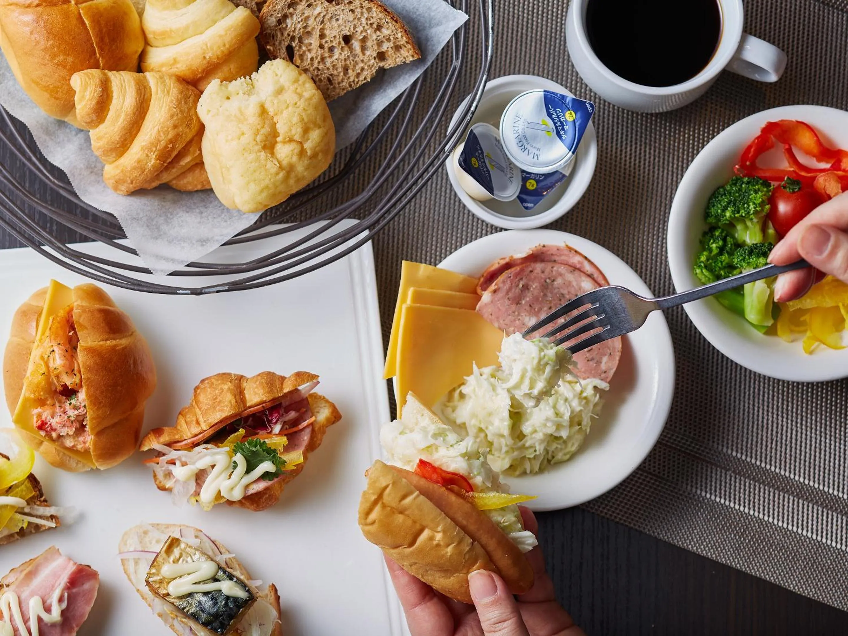 Food in Mitsui Garden Hotel Shiodome Italia-gai - Tokyo