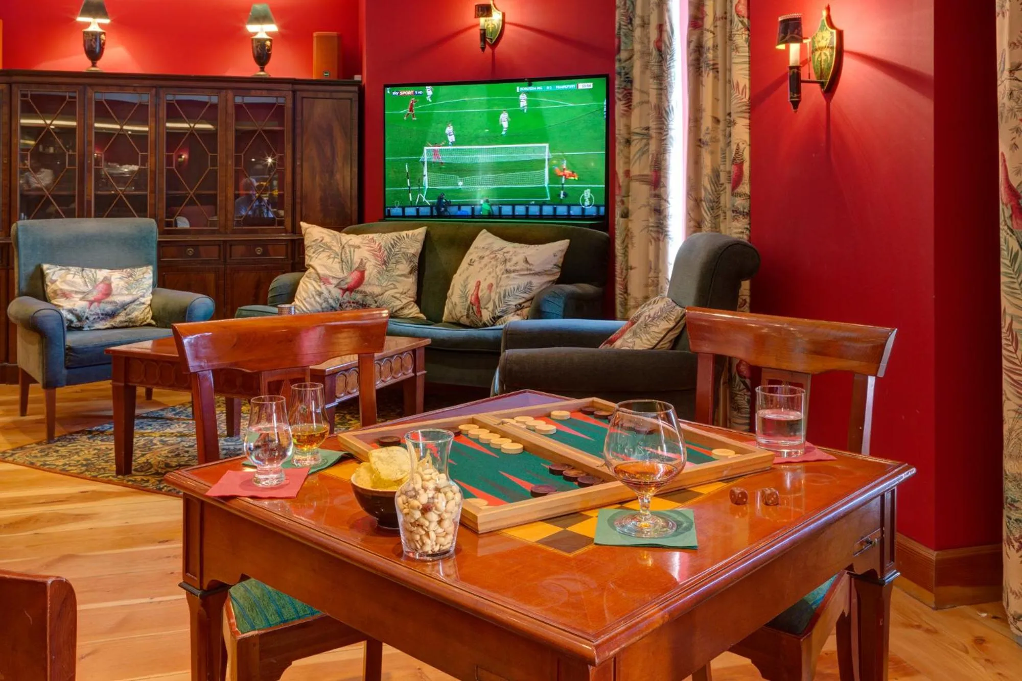 Lounge or bar in Urlaubsresidenz Marstall und Kanzlei im Schlossensemble