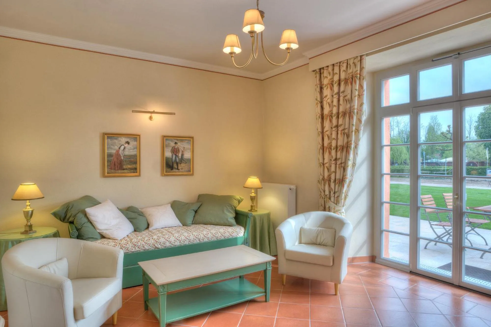 Living room in Urlaubsresidenz Marstall und Kanzlei im Schlossensemble