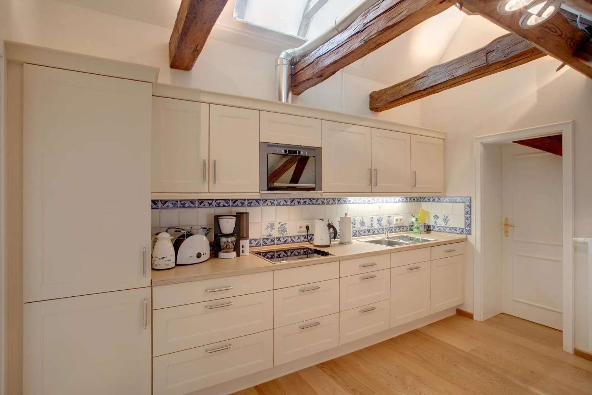 kitchen in Urlaubsresidenz Marstall und Kanzlei im Schlossensemble