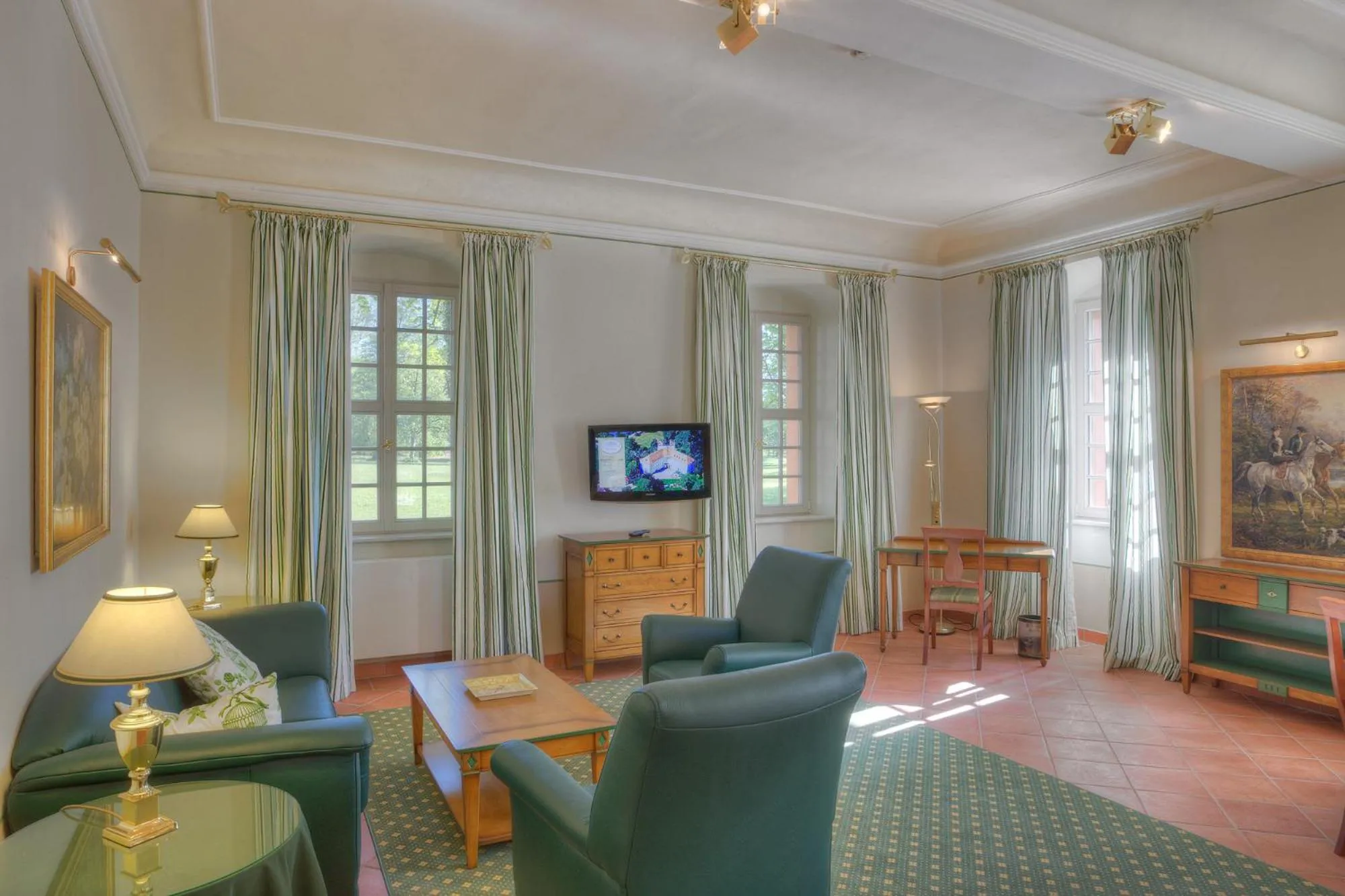 Living room in Urlaubsresidenz Marstall und Kanzlei im Schlossensemble