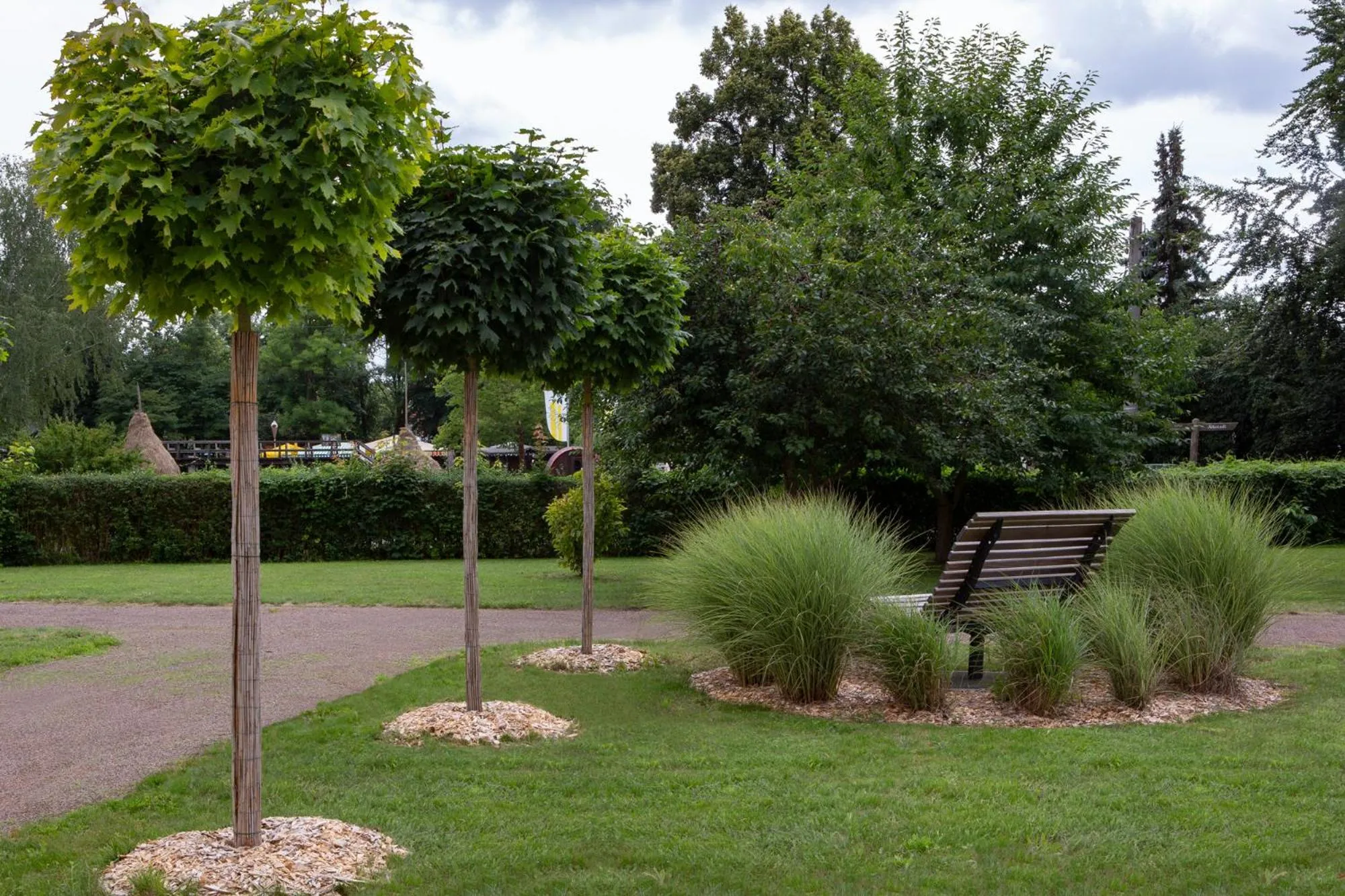 Garden in Urlaubsresidenz Marstall und Kanzlei im Schlossensemble