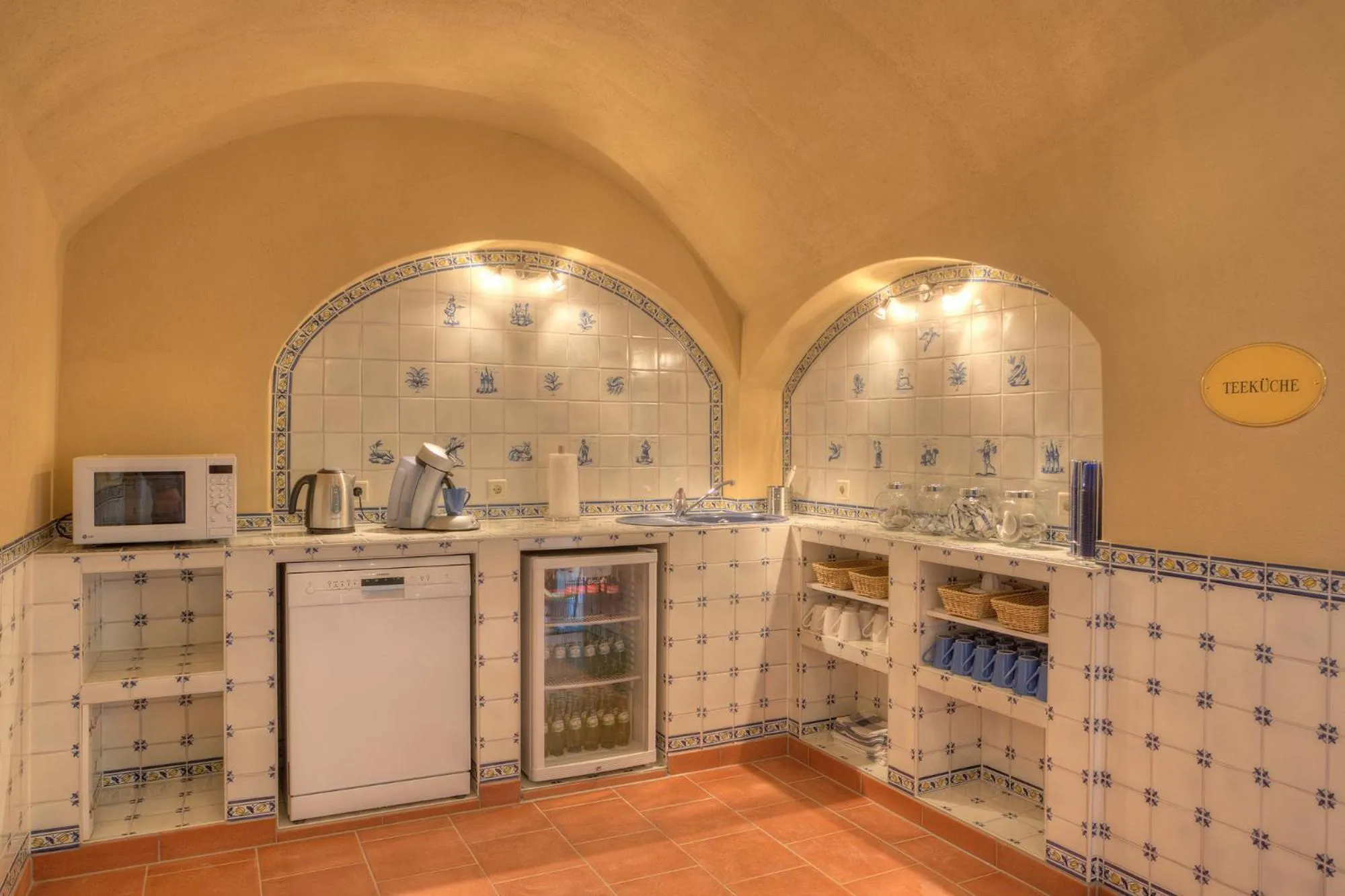 Coffee/tea facilities in Urlaubsresidenz Marstall und Kanzlei im Schlossensemble