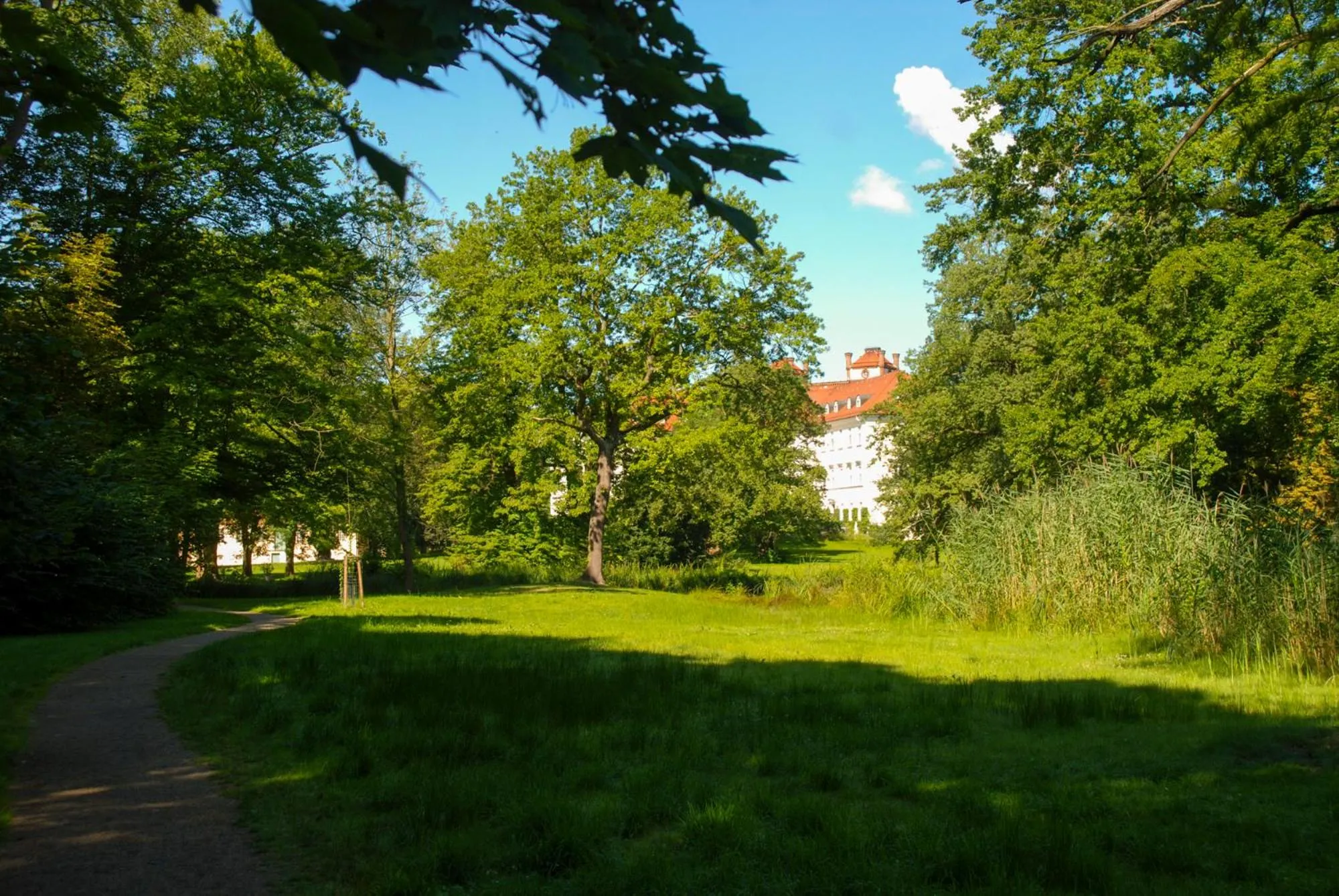 Garden in Urlaubsresidenz Marstall und Kanzlei im Schlossensemble