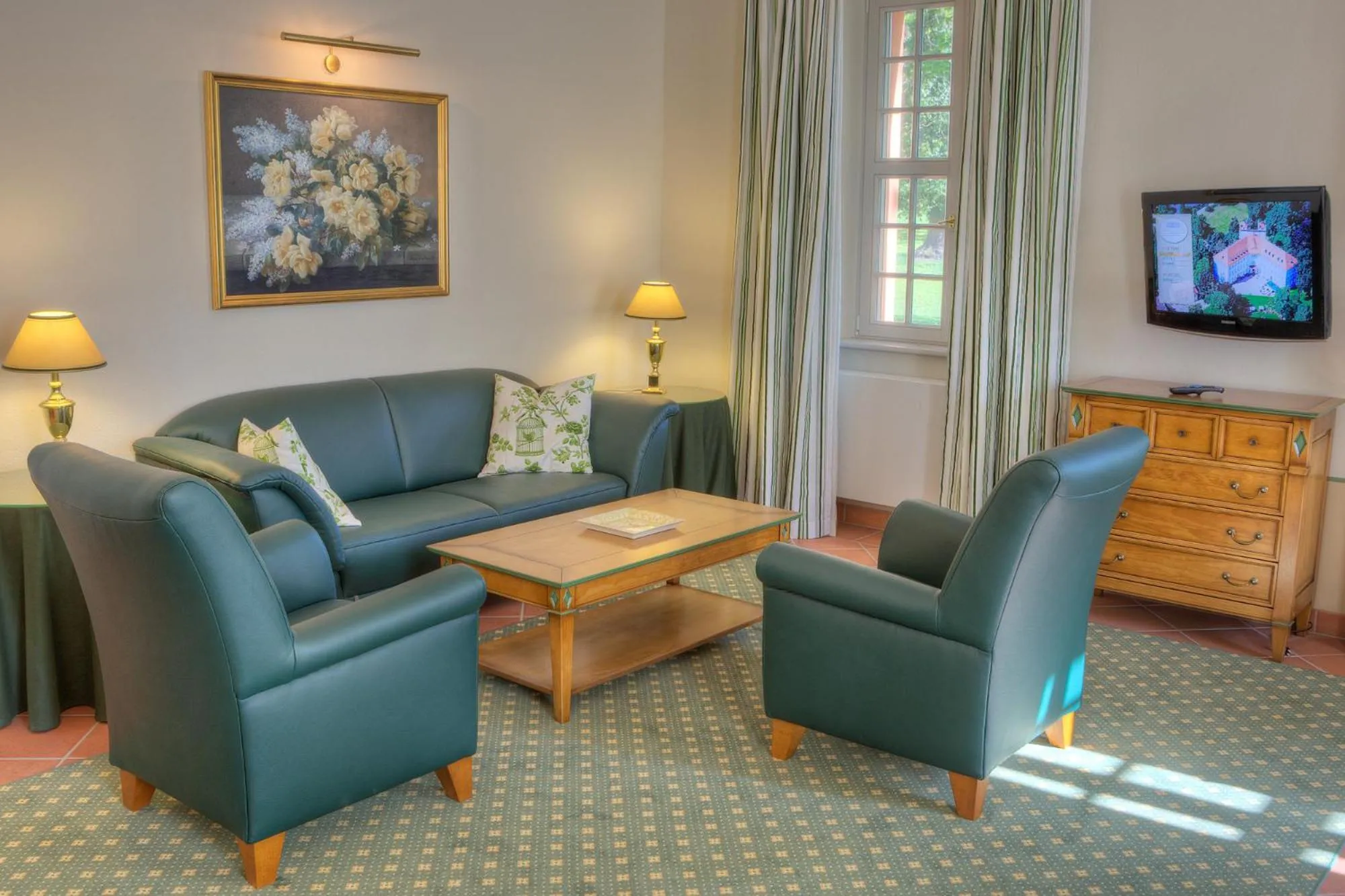Living room in Urlaubsresidenz Marstall und Kanzlei im Schlossensemble