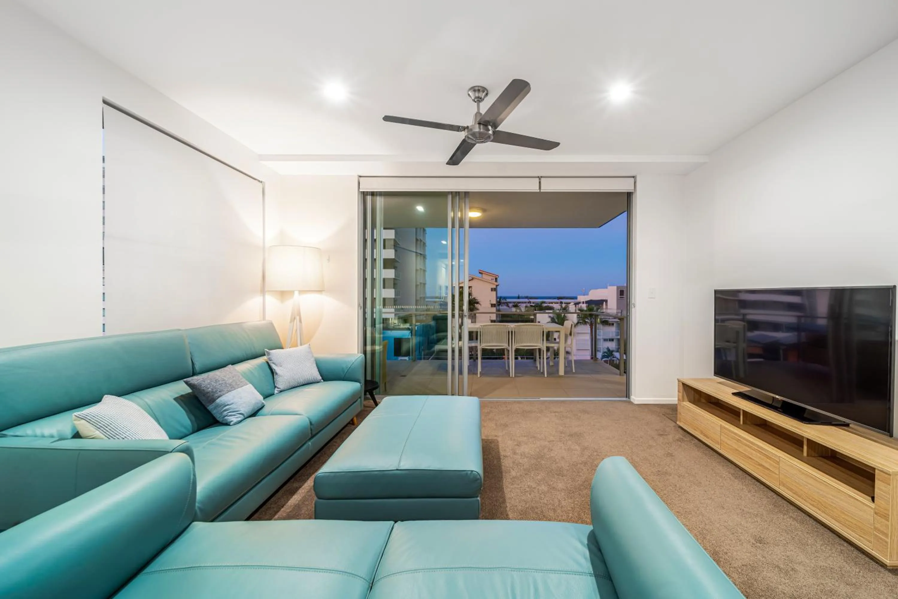 Living room in Beach on Sixth