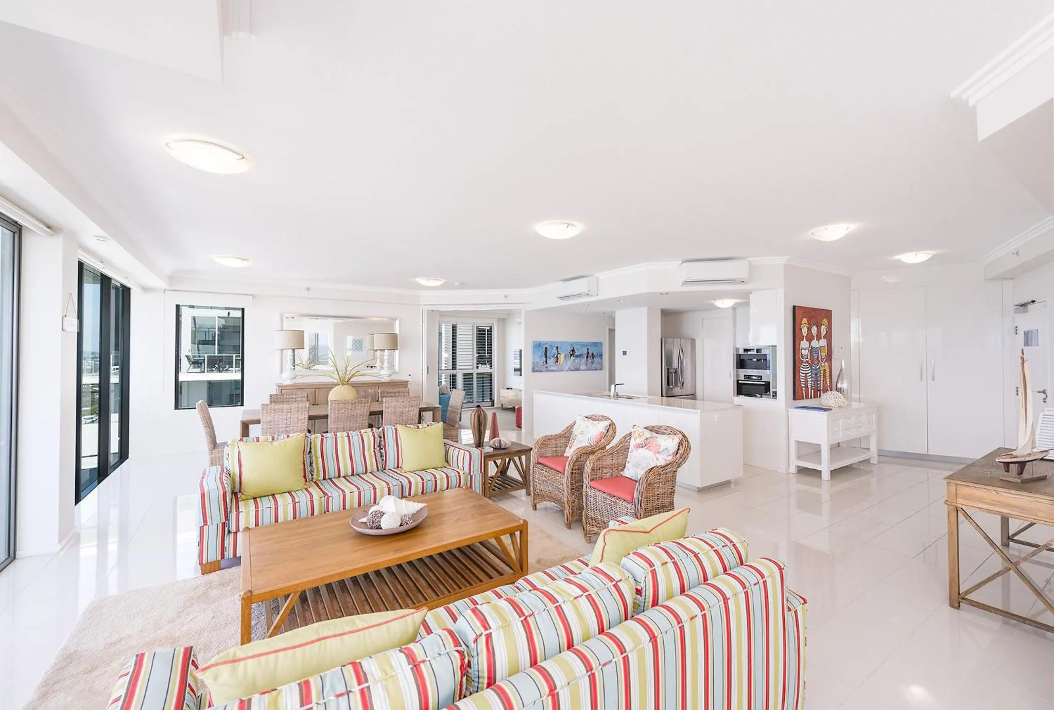 Living room in Beach on Sixth